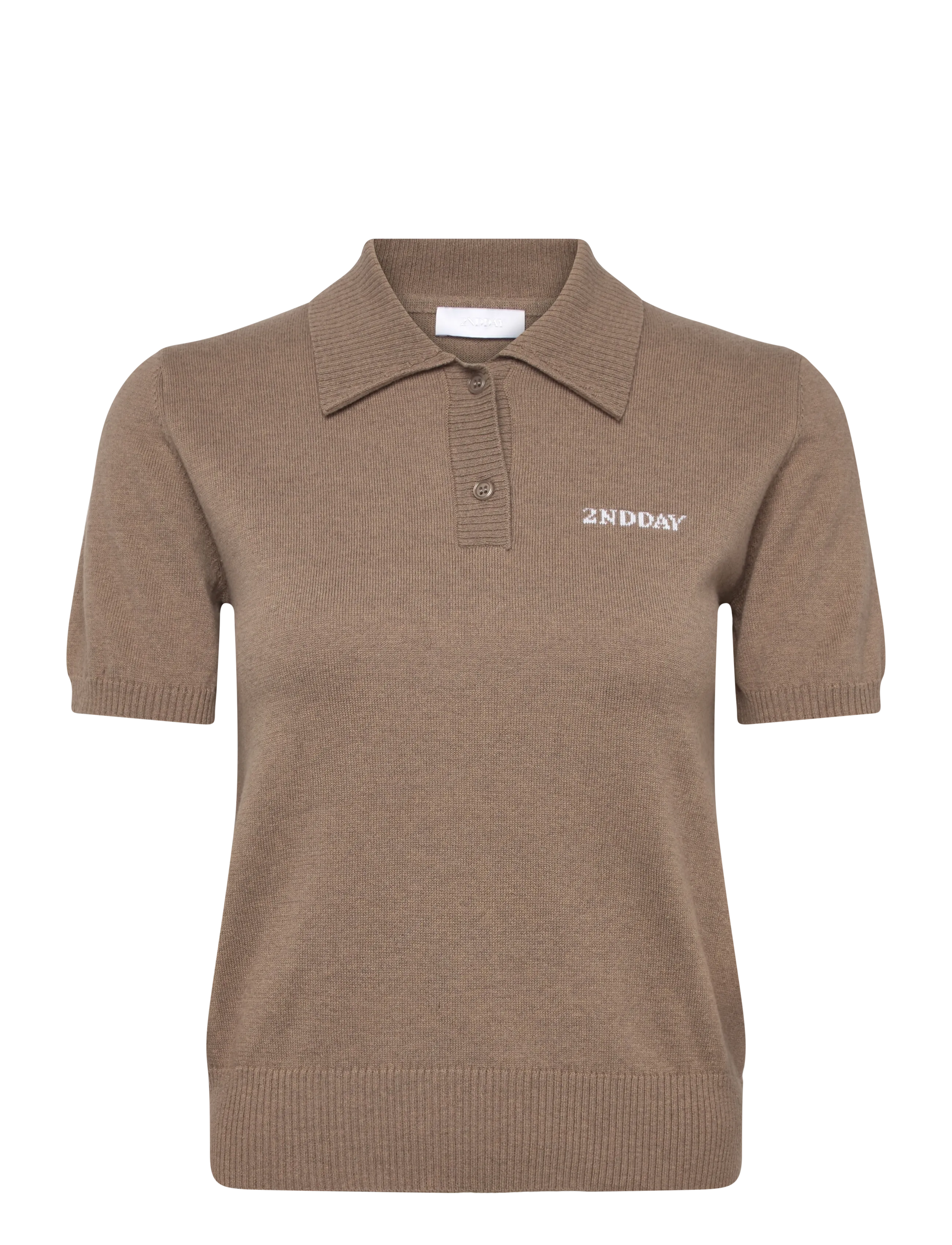 2NDDAY 2ND Jean - Soft Wool Blend - Campaign - 171310 TIMBER WOLF / brown