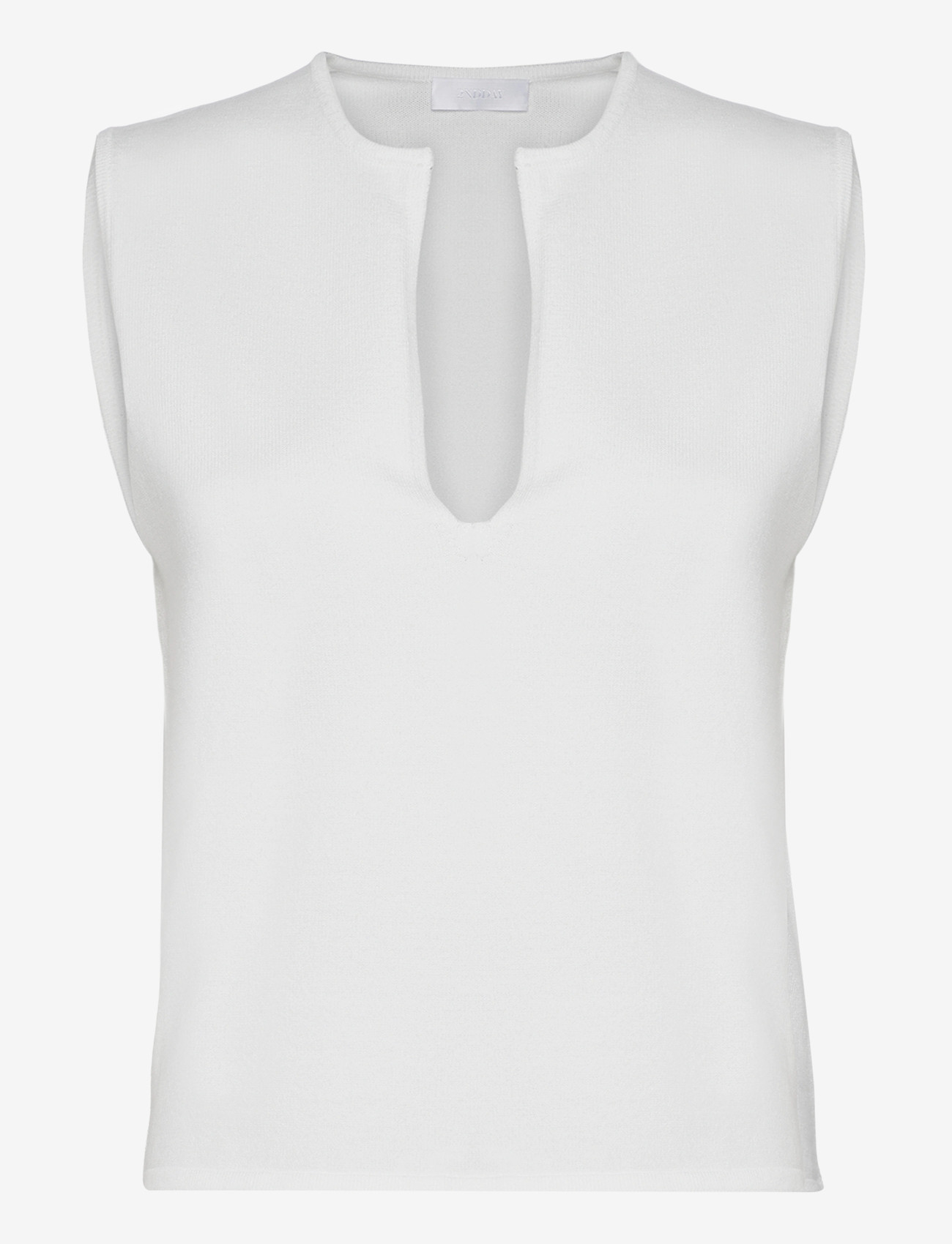 2NDDAY - 2ND Coral - Viscose Knit - knitted vests - 111001 white alyssum - 1
