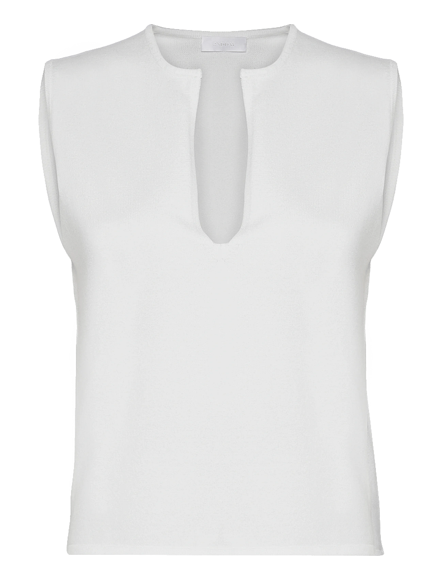 2NDDAY - 2ND Coral - Viscose Knit - strickwesten - 111001 white alyssum - 1