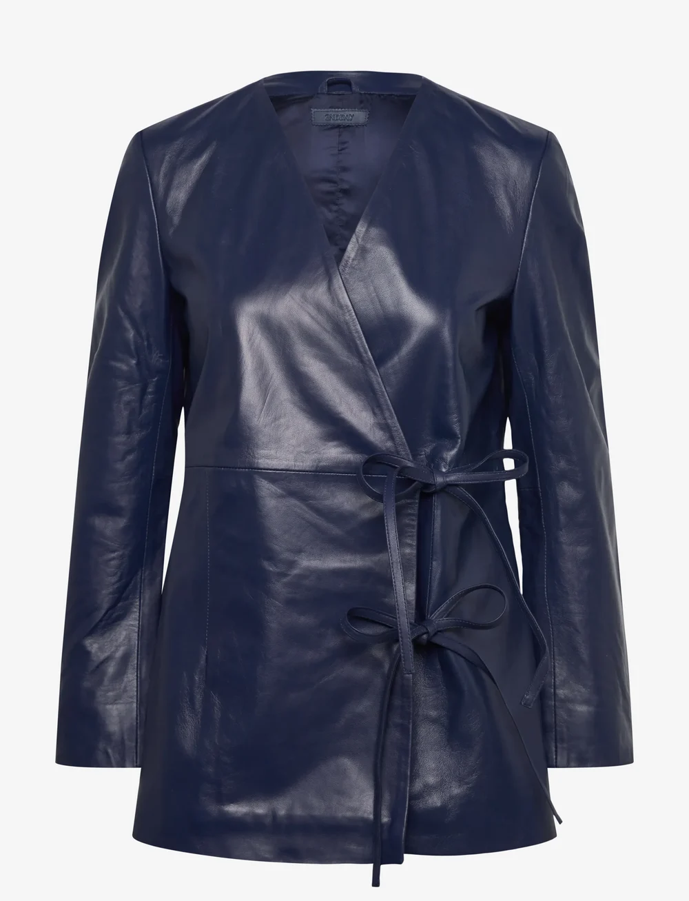 2NDDAY - 2ND Alotte - Fine leather - leather jackets - 193933 medieval blue - 0