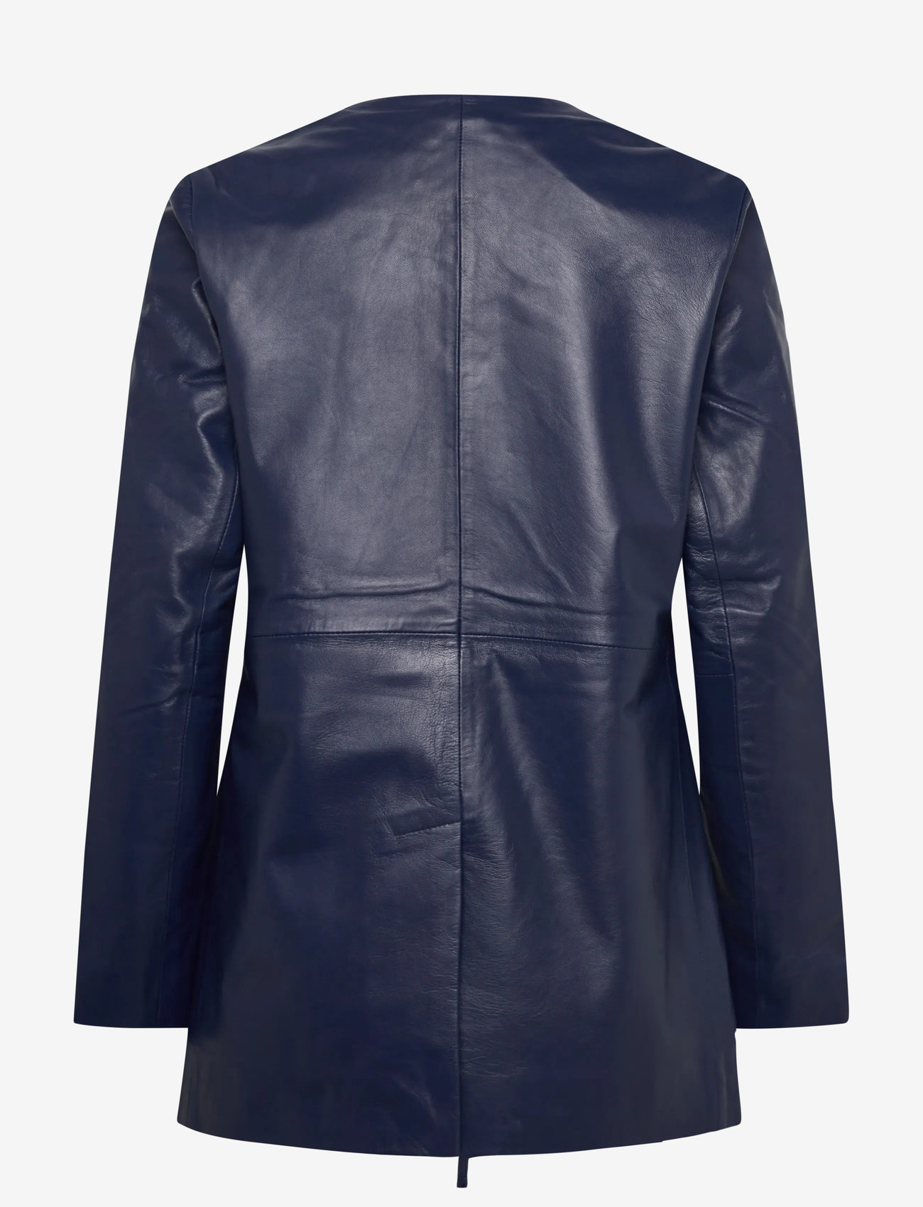 2NDDAY - 2ND Alotte - Fine leather - frühlingsjacken - 193933 medieval blue - 1