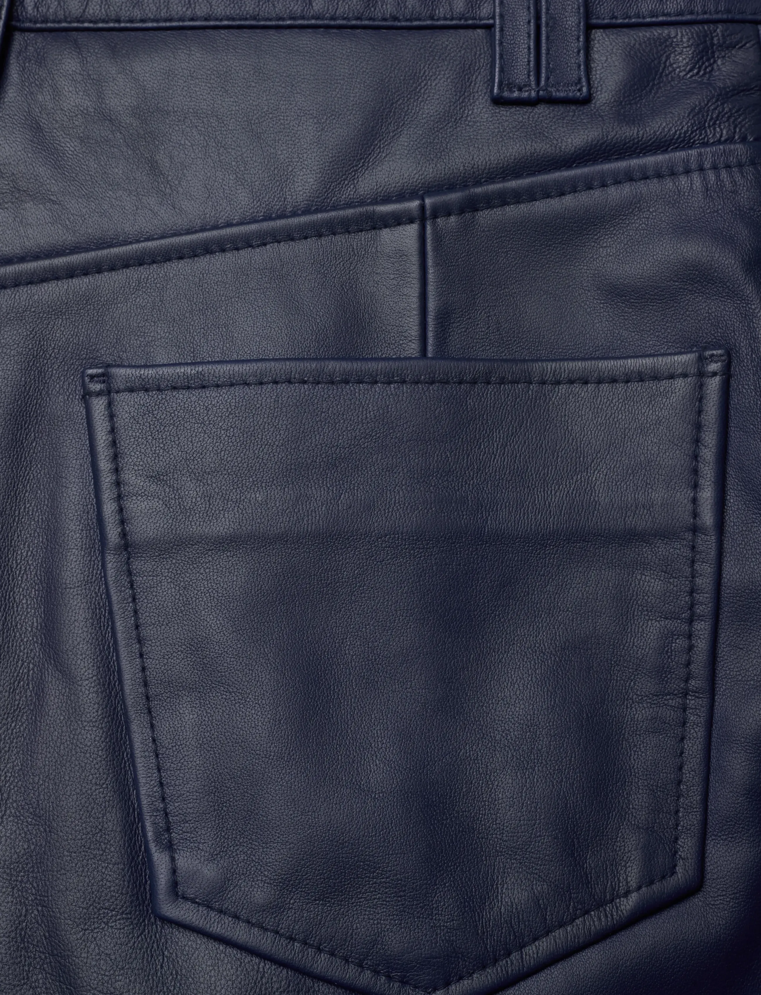 2NDDAY - 2ND Toff - Fine leather - nahkahousut - 193933 medieval blue - 4