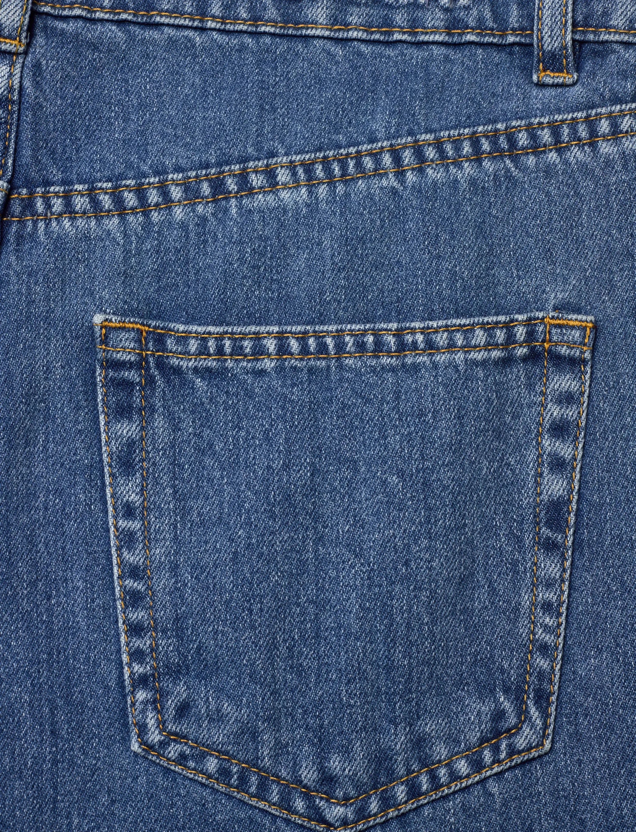 2NDDAY - 2ND Flossy - Distressed Denim - straight jeans - d019 mid blue - 4