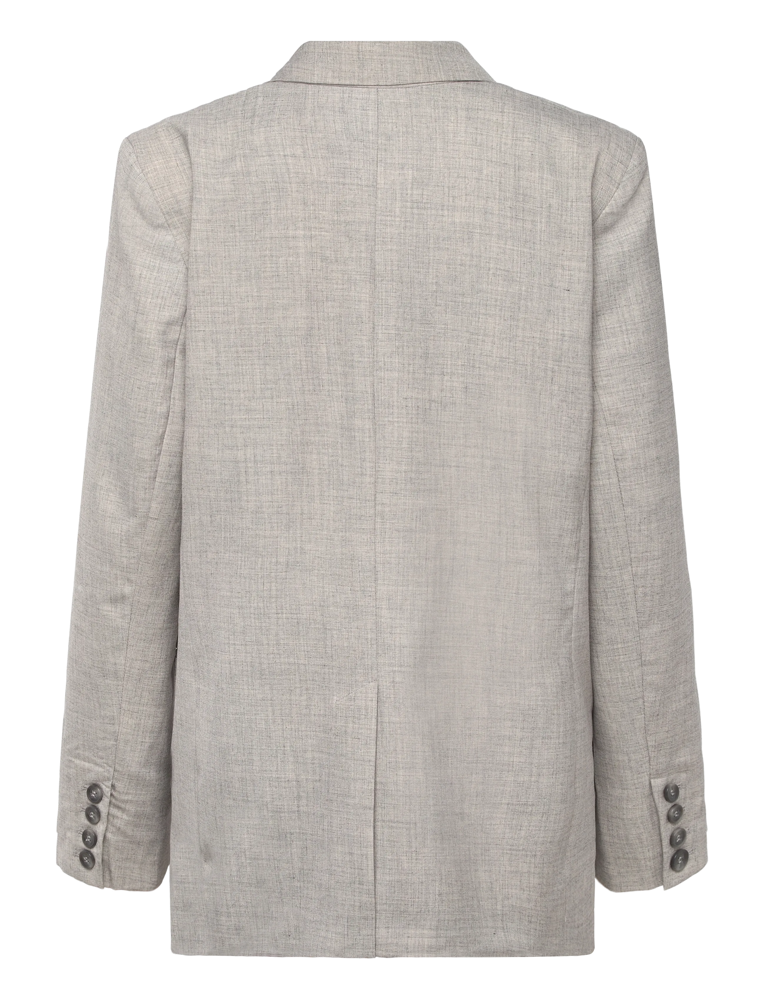 2NDDAY - 2ND Herman - Grey suiting - zweireihige blazer - 154101 high-rise - 2