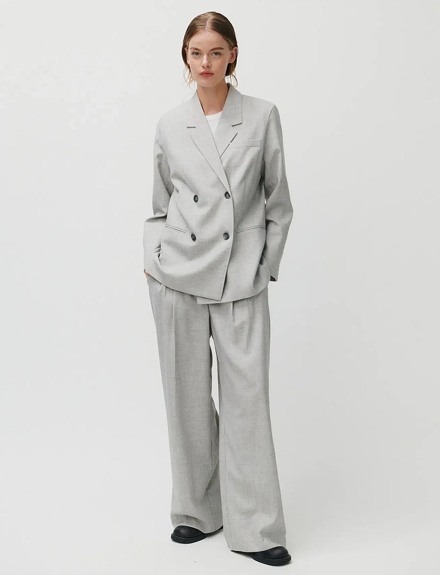 2NDDAY - 2ND Herman - Grey suiting - dubbelknäppta kavajer - 154101 high-rise - 4