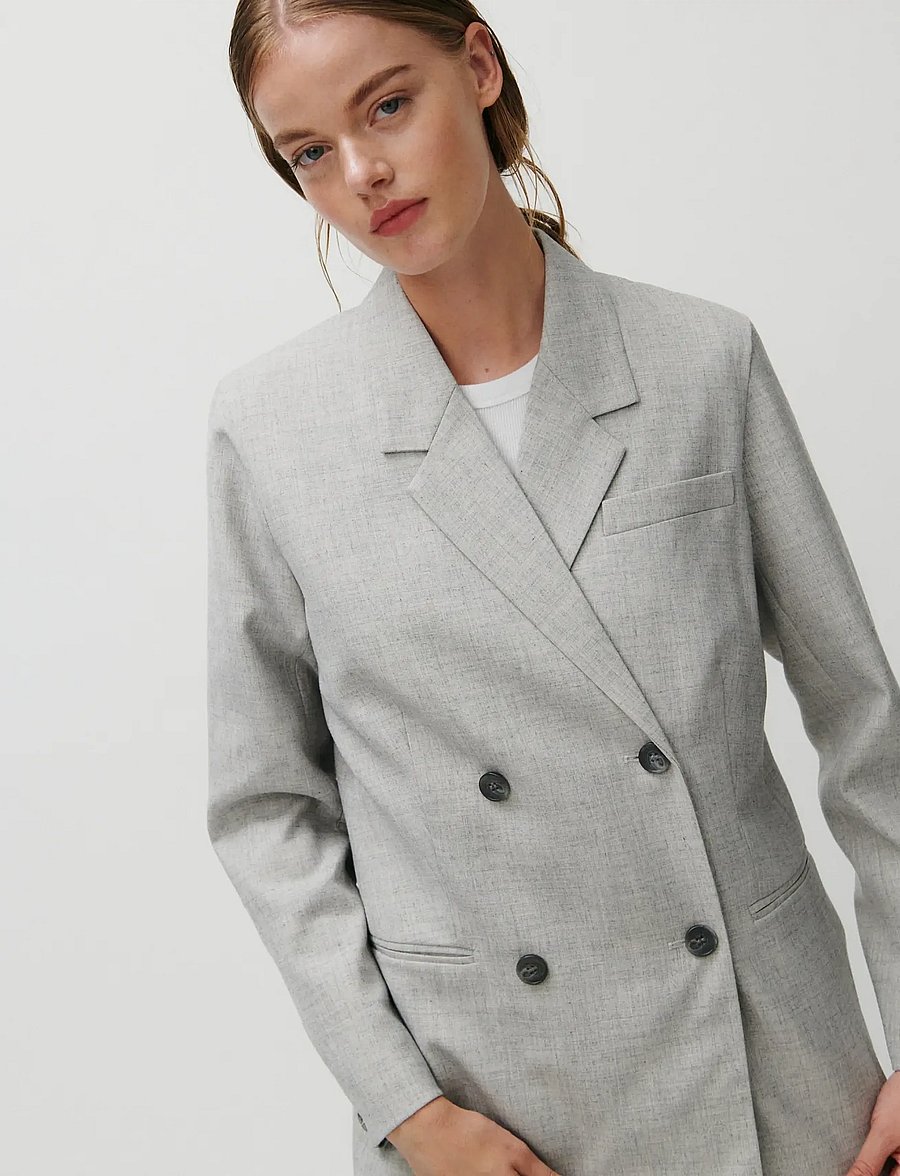 2NDDAY - 2ND Herman - Grey suiting - dubbelknäppta kavajer - 154101 high-rise - 5