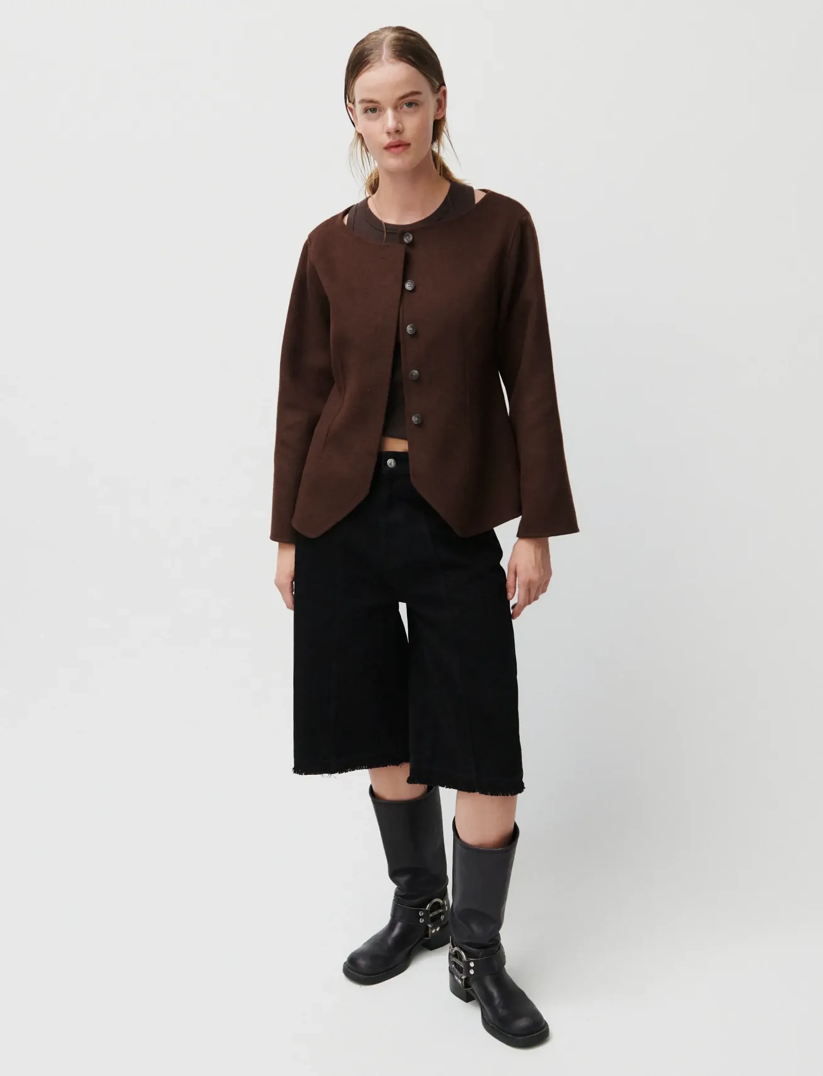 2NDDAY - 2ND Lila - Smooth Wool - fall jackets - 191016 java - 3