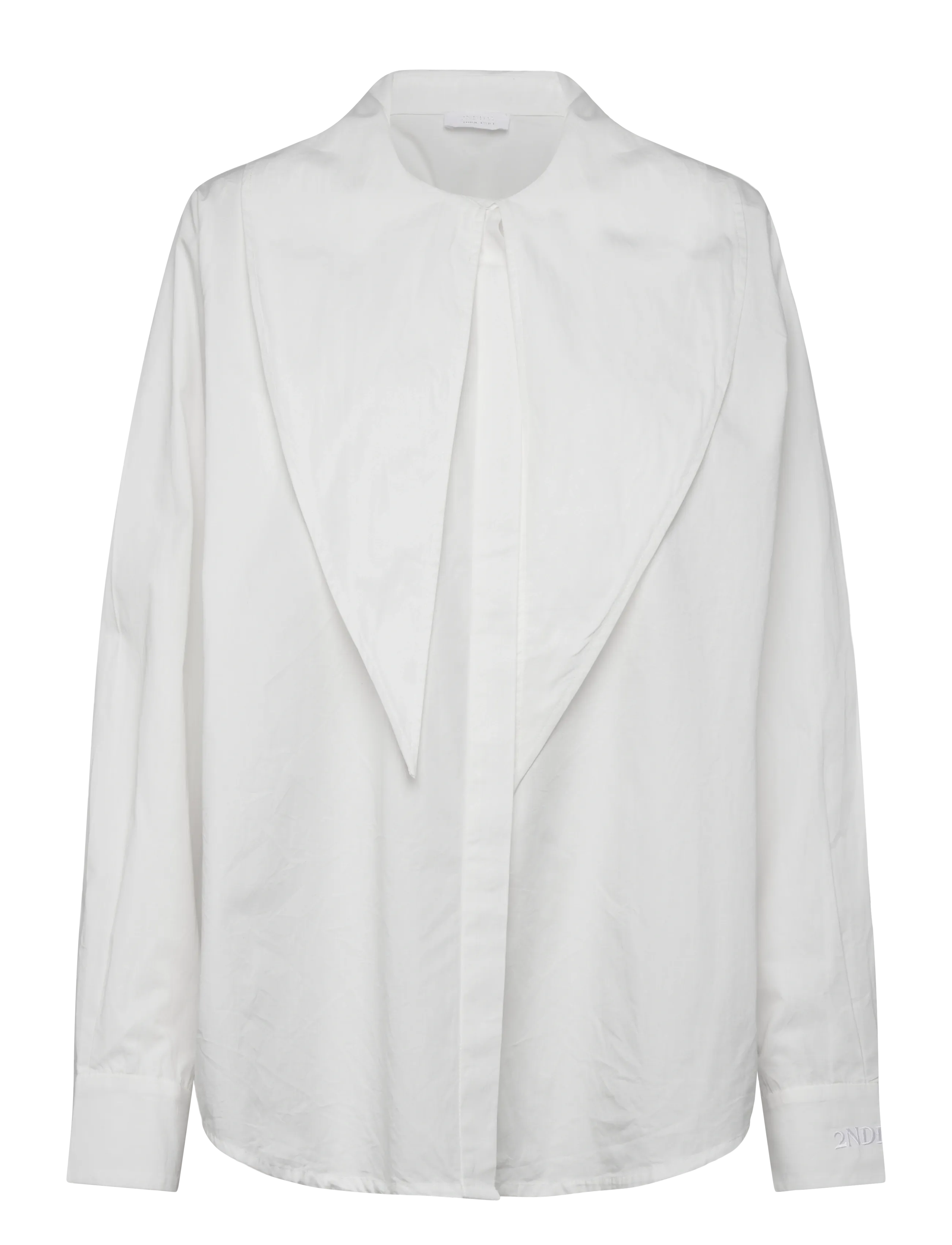 2NDDAY 2ND Silvie - Fine Crispy Poplin - Kleidung - 114801 TOFU / white