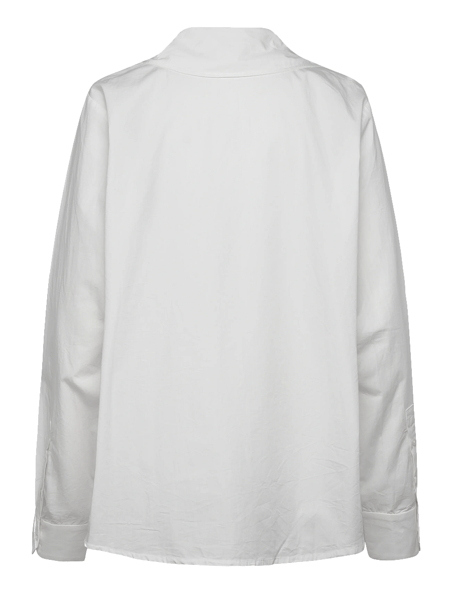 2NDDAY - 2ND Silvie - Fine Crispy Poplin - long sleeved blouses - 114801 tofu - 3