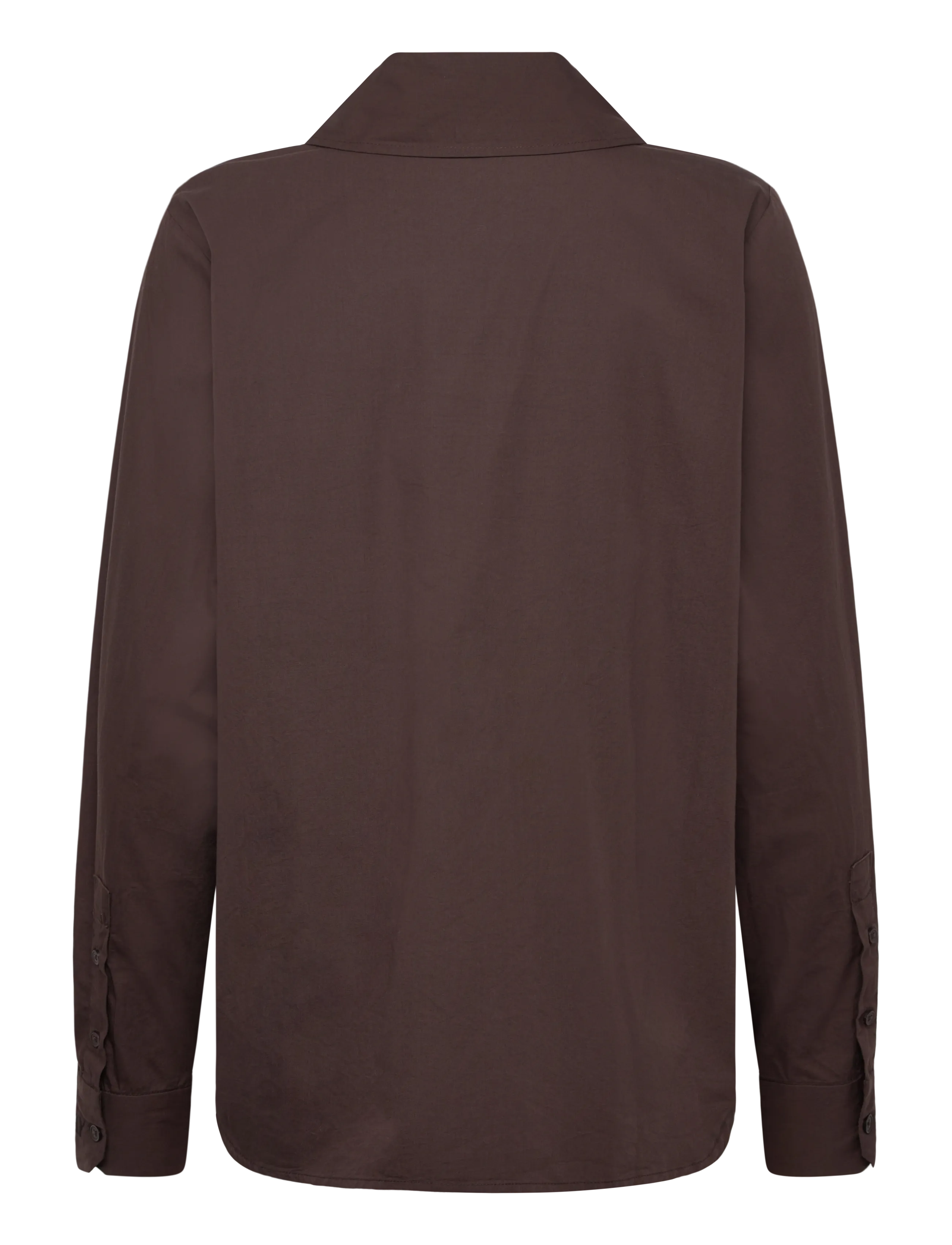 2NDDAY - 2ND Silvie - Fine Crispy Poplin - langærmede bluser - 191016 java - 1