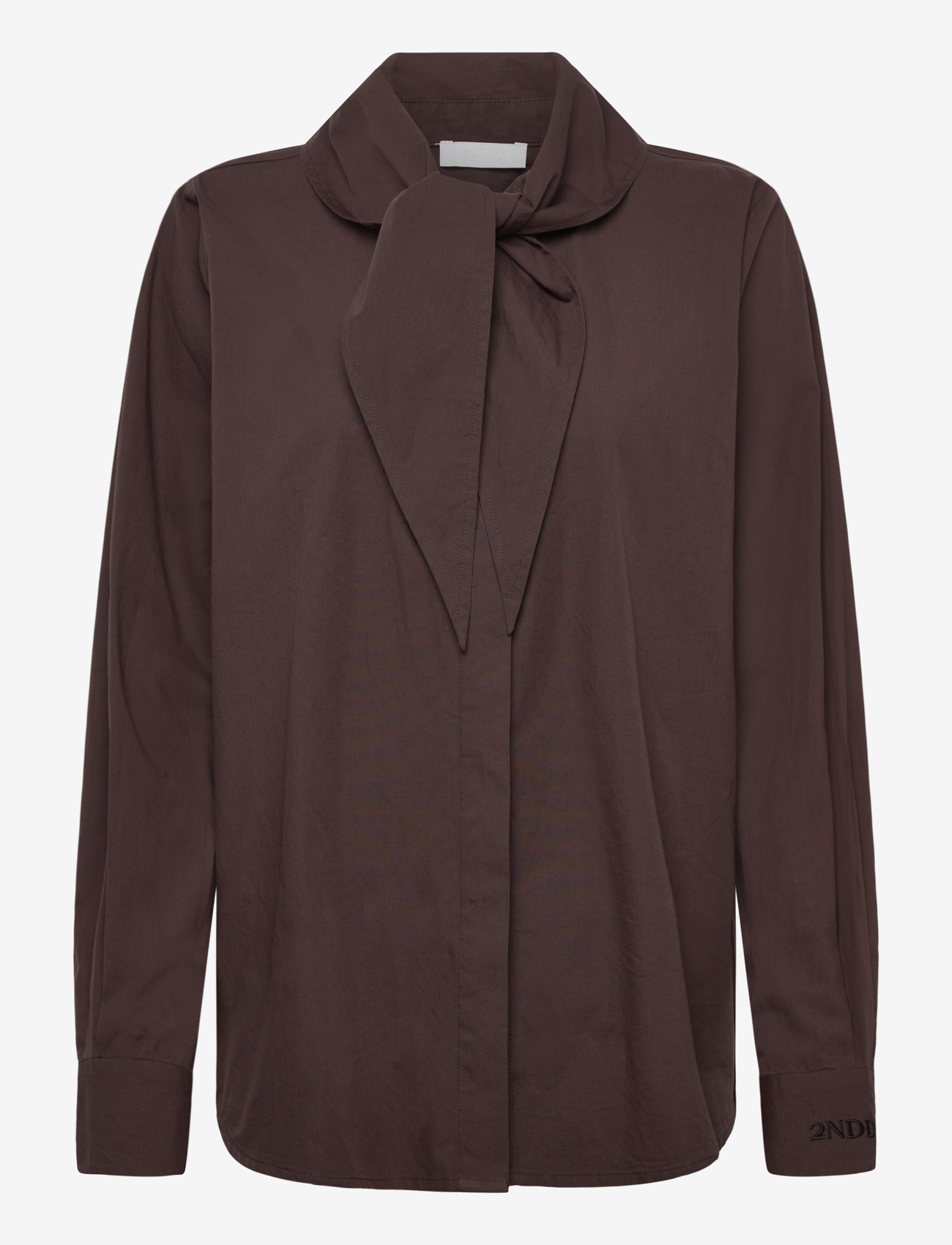 2NDDAY - 2ND Silvie - Fine Crispy Poplin - langärmlige blusen - 191016 java - 2