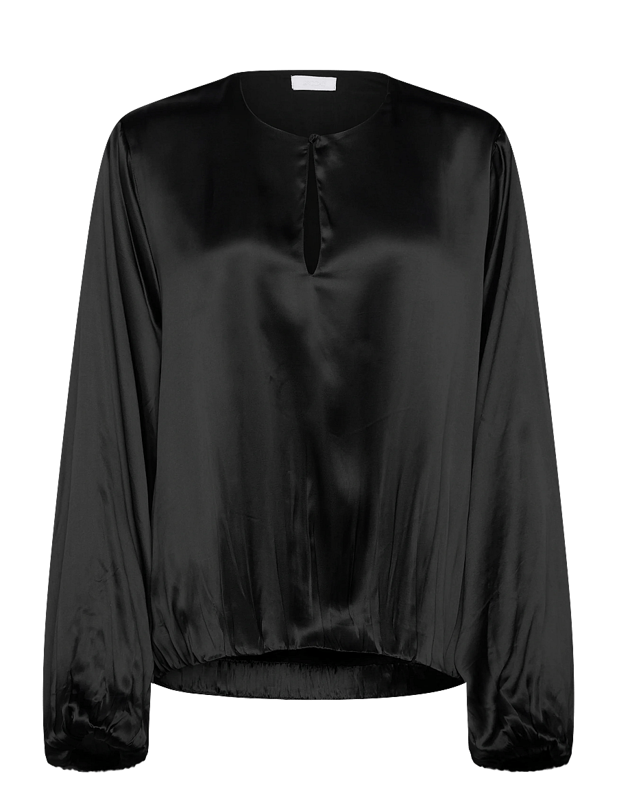2NDDAY - 2ND Willa - Viscose - langärmelige blusen - 190303 black - 0