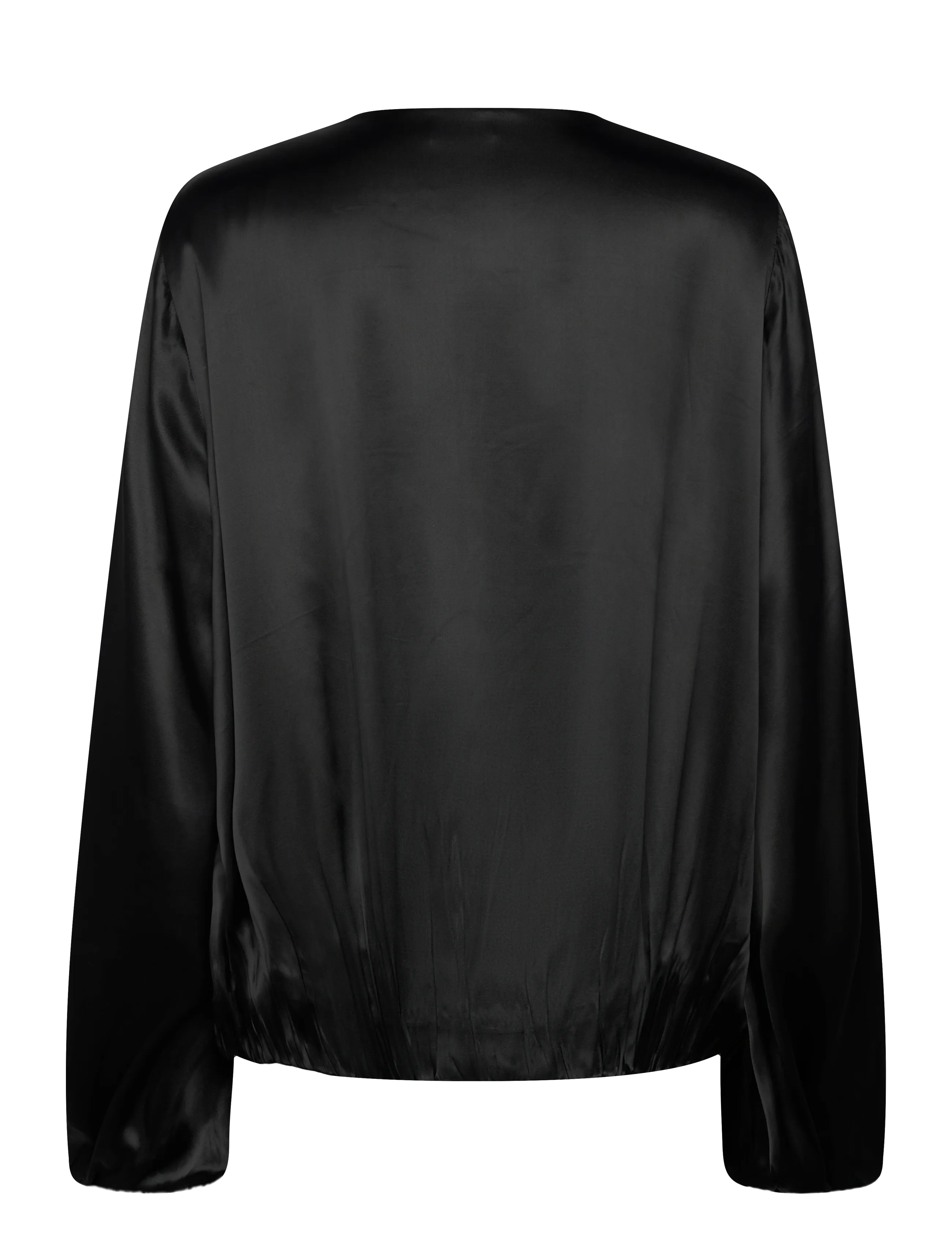 2NDDAY - 2ND Willa - Viscose - langermede bluser - 190303 black - 1