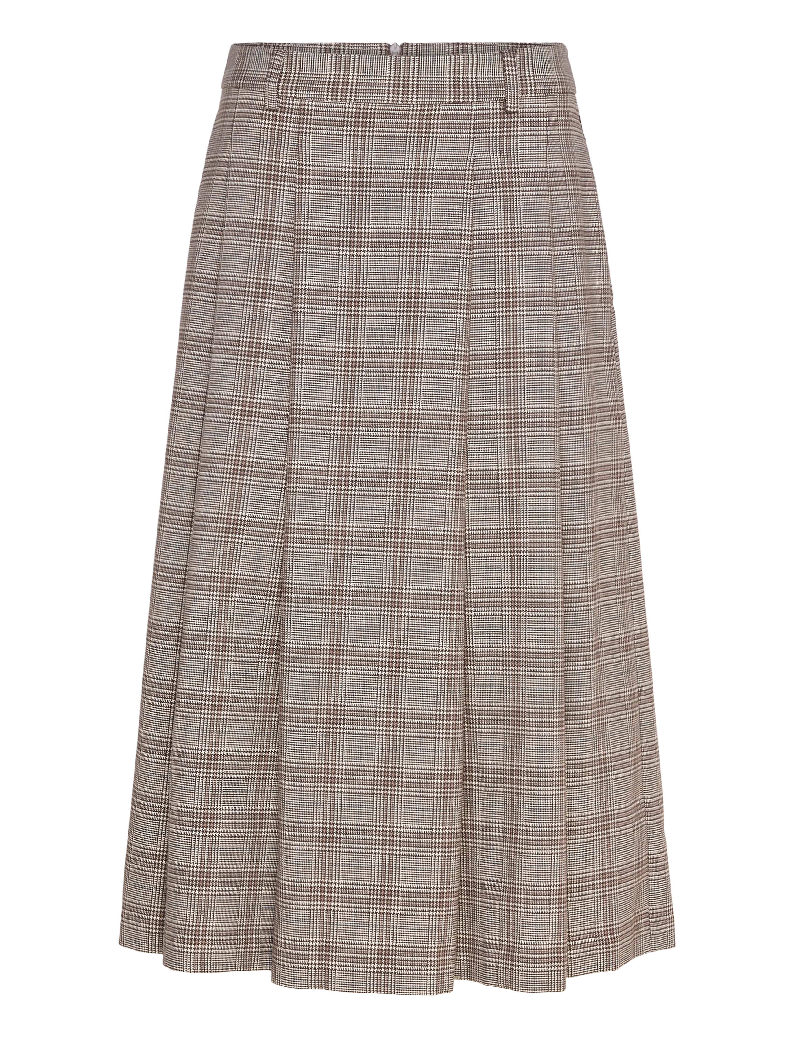 2NDDAY 2ND Matilda - Checked Suiting - Mode trends - TAUPE GREY SOLID / brown