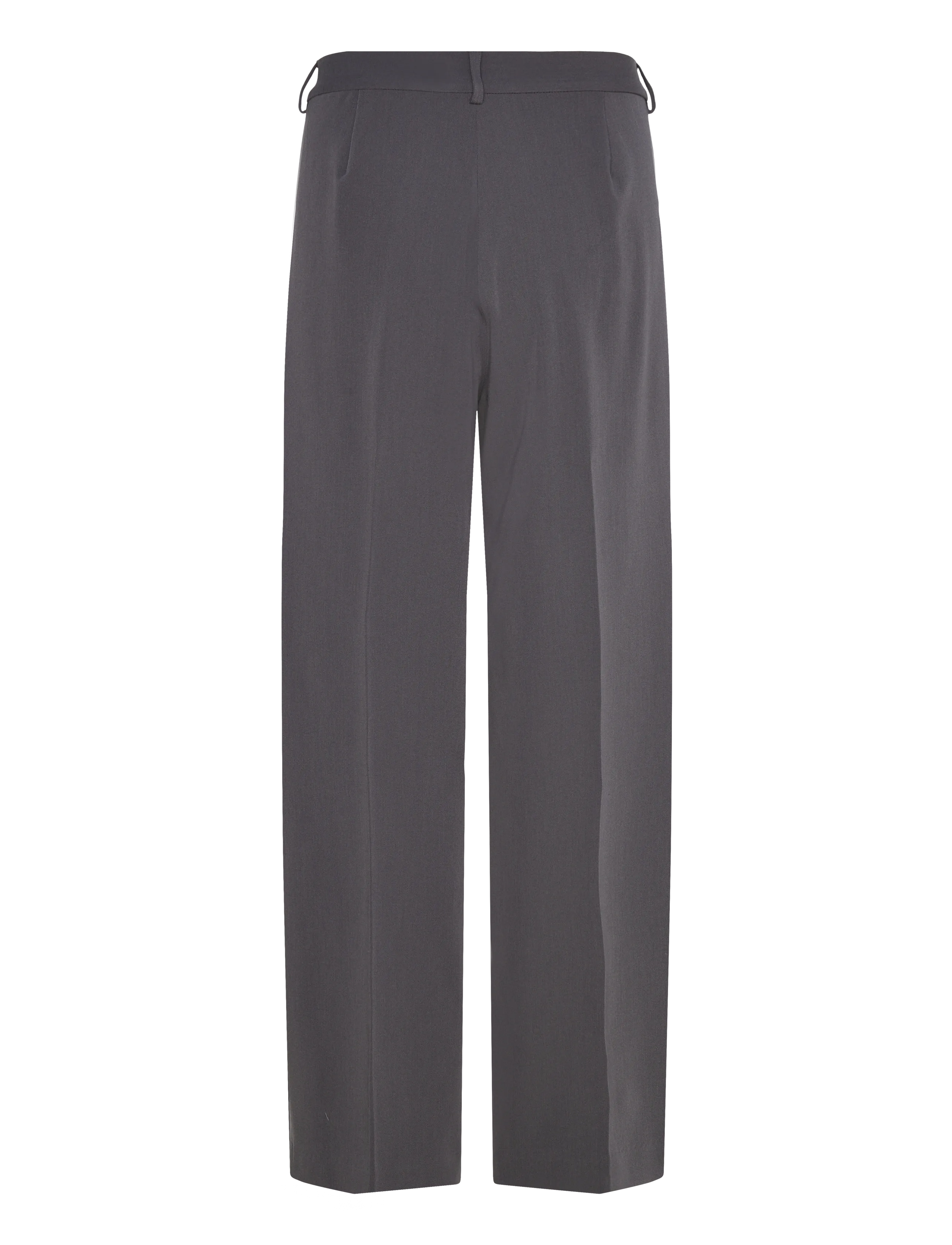 2NDDAY - 2ND Mille - Daily Sleek - bukser med brede ben - gray pinstripe - 2