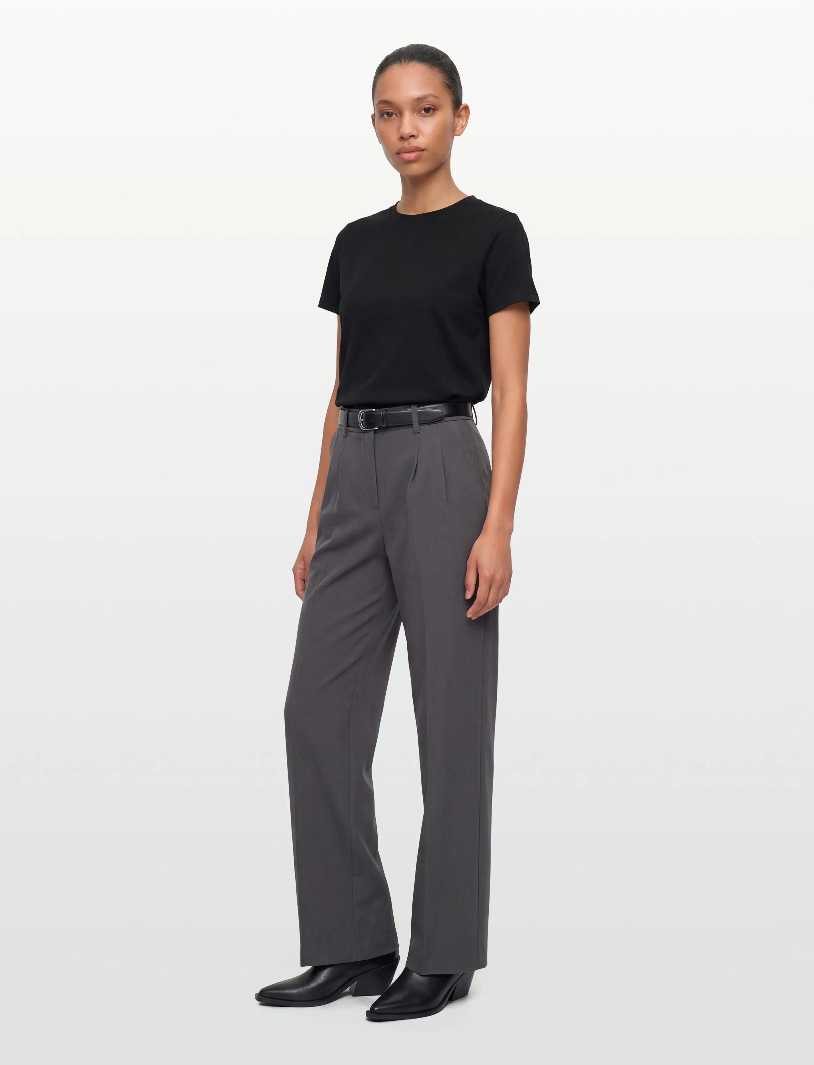 2NDDAY 2ND Mille - Daily Sleek - Kampana - GRAY PINSTRIPE / grey