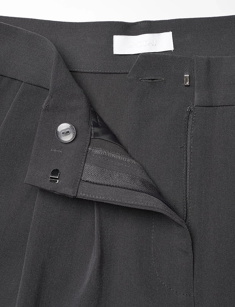 2NDDAY - 2ND Mille - Daily Sleek - vide bukser - gray pinstripe - 3