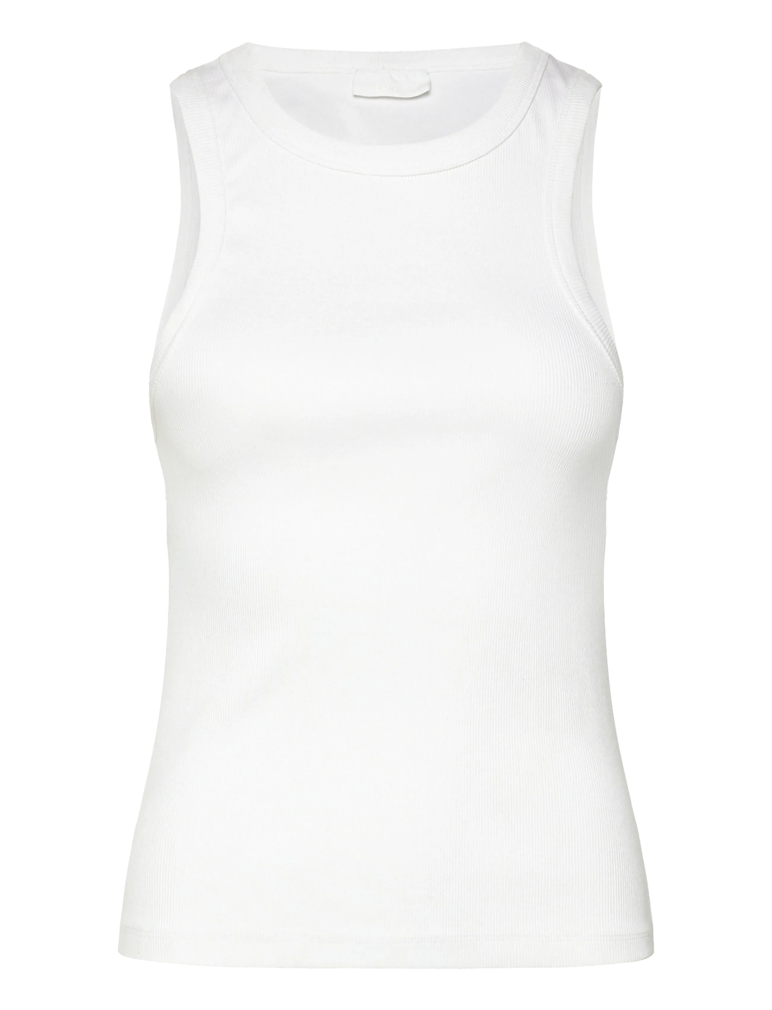 2NDDAY 2ND Purity TT - Daily Cotton Rib - 2NDDAY - BRILLIANT WHITE / white