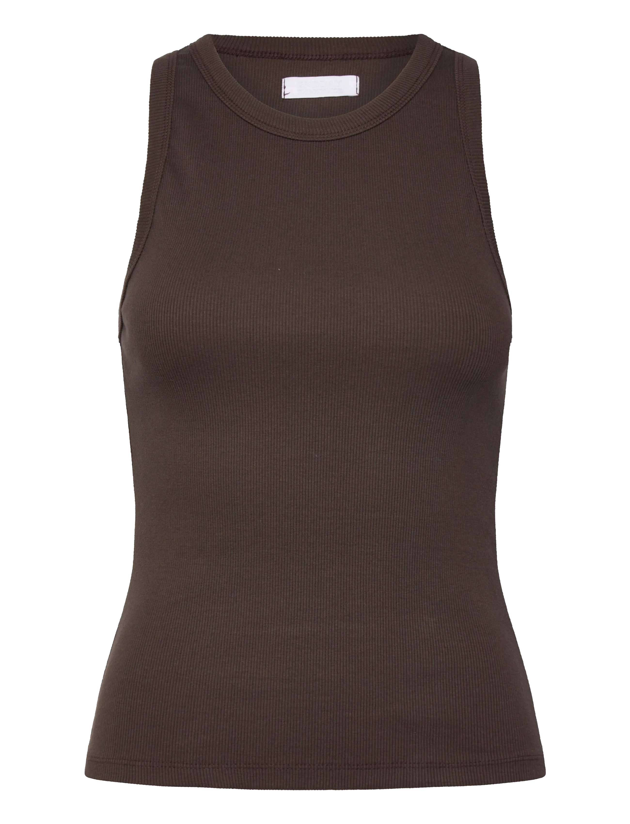 2NDDAY 2ND Purity TT - Daily Cotton Rib - 2NDDAY - JAVA / brown