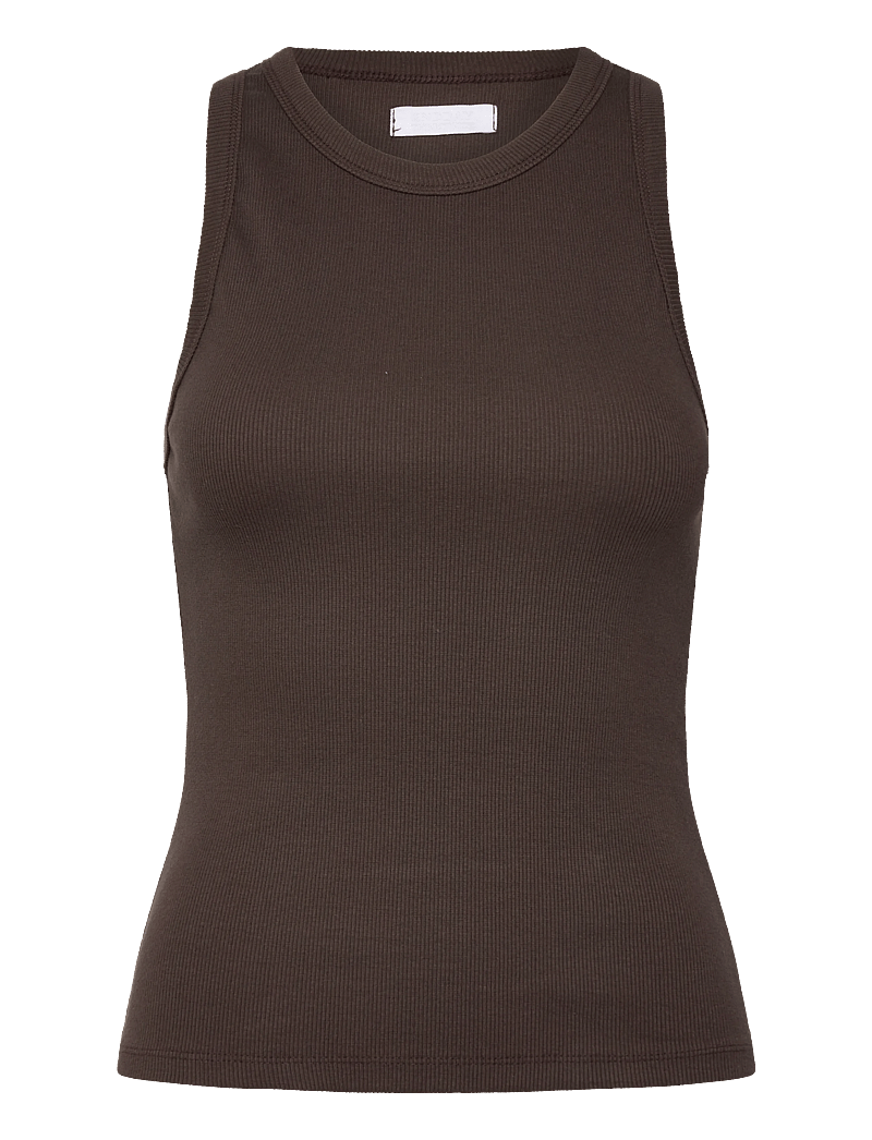 2NDDAY - 2ND Purity TT - Daily Cotton Rib - Ærmeløse toppe - java - 0