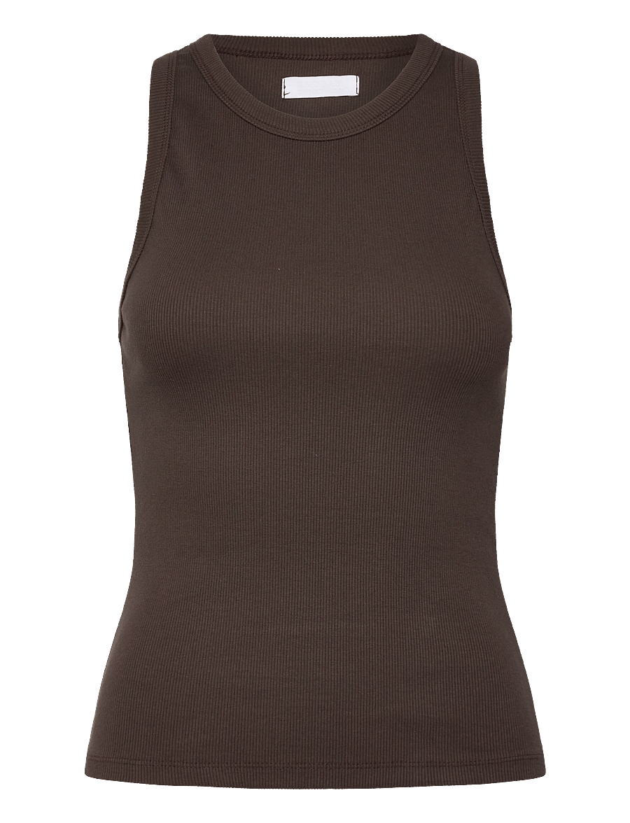2NDDAY - 2ND Purity TT - Daily Cotton Rib - hauts sans manches - java - 1