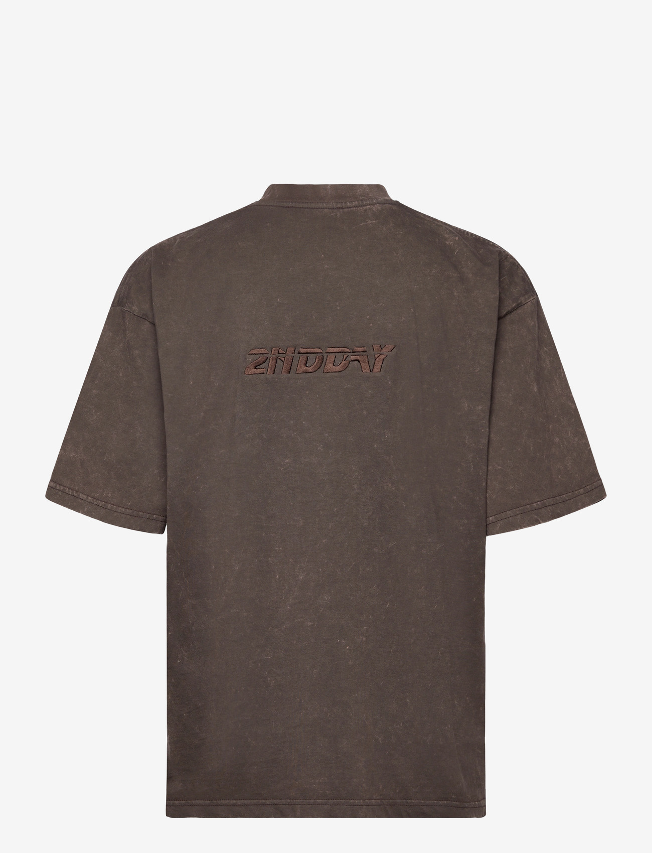 2NDDAY - 2ND Arale TT - Over washed Jersey - t-shirts - java - 1