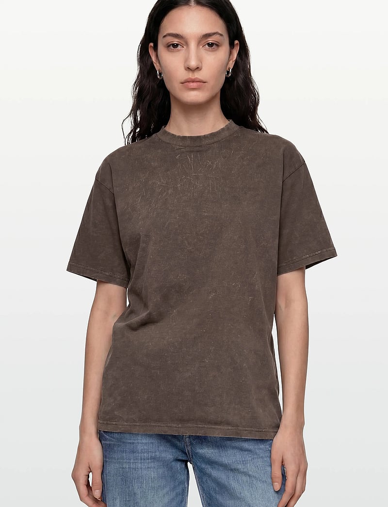 2NDDAY - 2ND Arale TT - Over washed Jersey - t-shirts & tops - java - 3