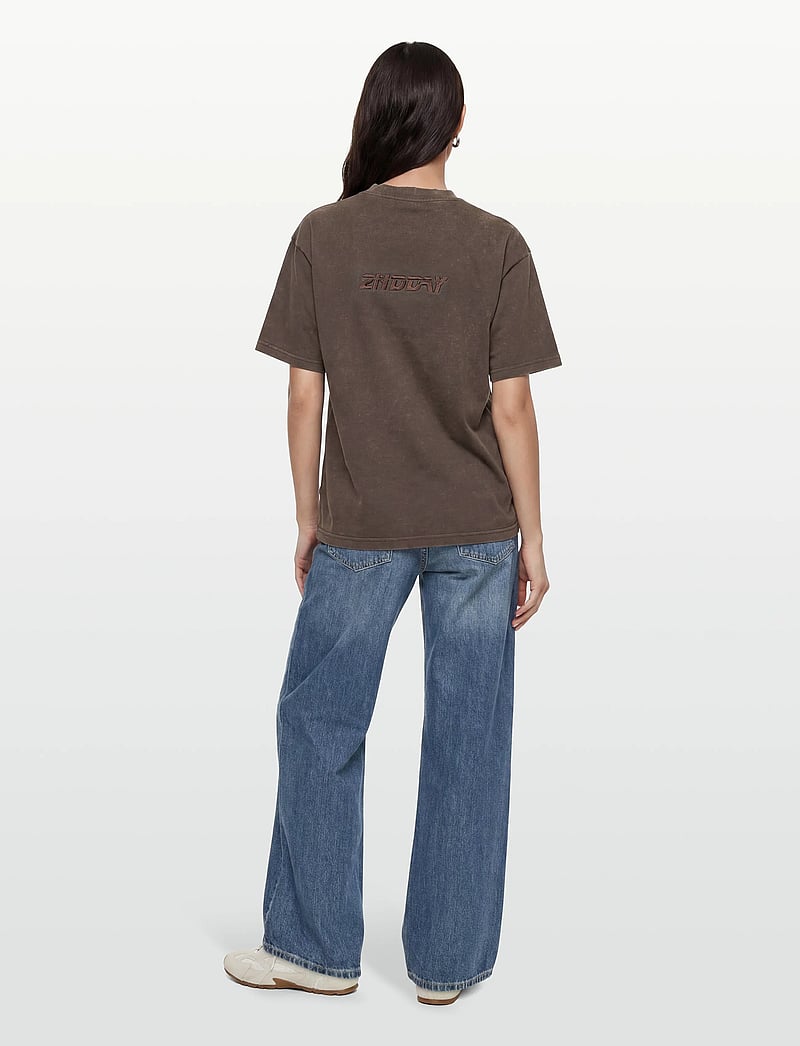 2NDDAY - 2ND Arale TT - Over washed Jersey - t-shirts & tops - java - 4