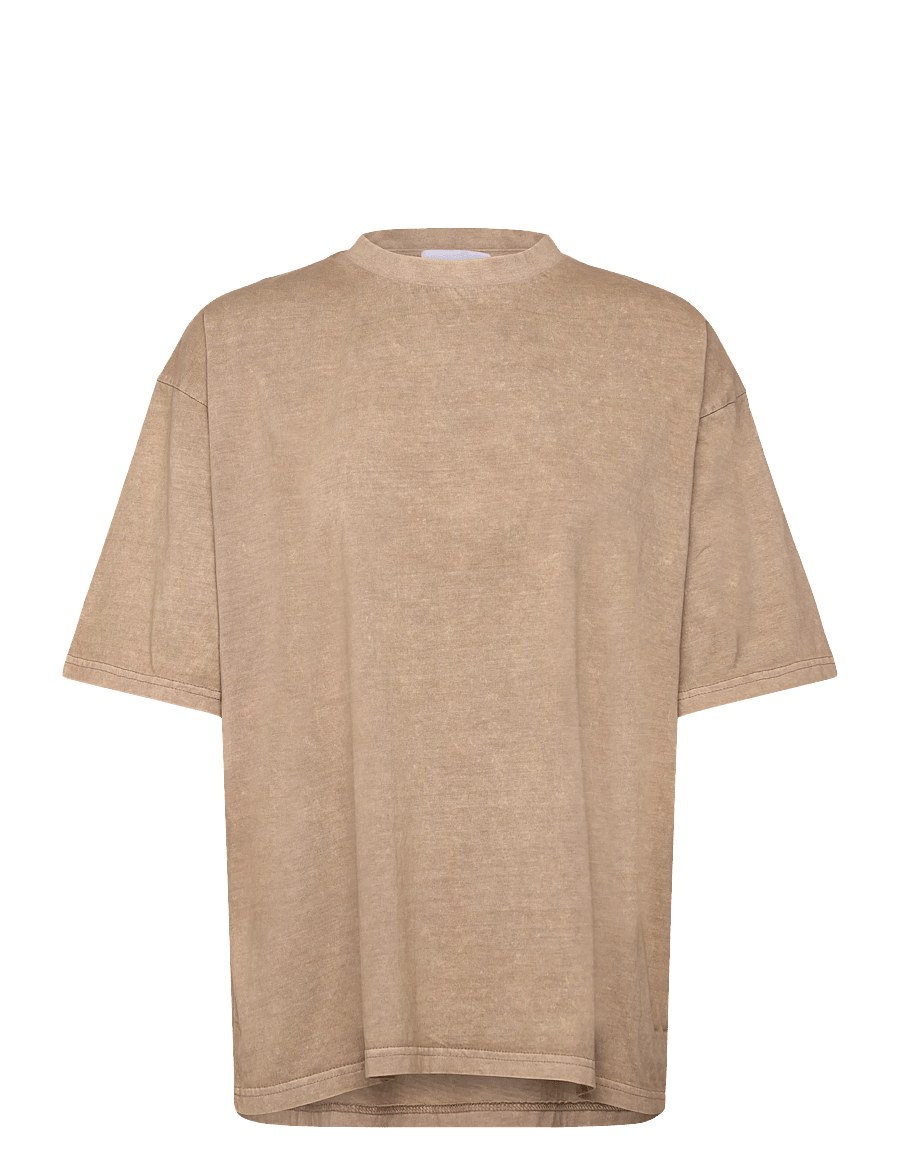 2NDDAY - 2ND Arale TT - Over washed Jersey - t-shirts & tops - taupe gray - 1