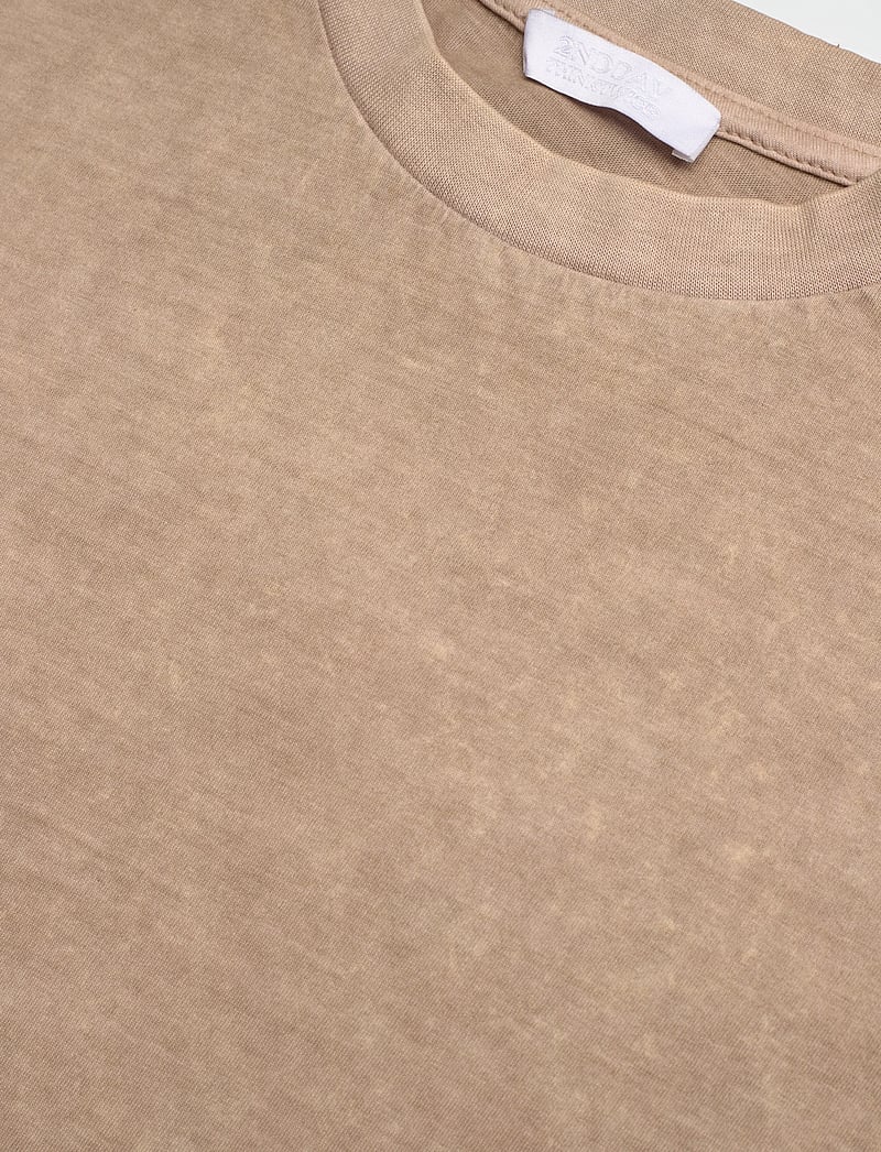 2NDDAY - 2ND Arale TT - Over washed Jersey - t-shirts - taupe gray - 2