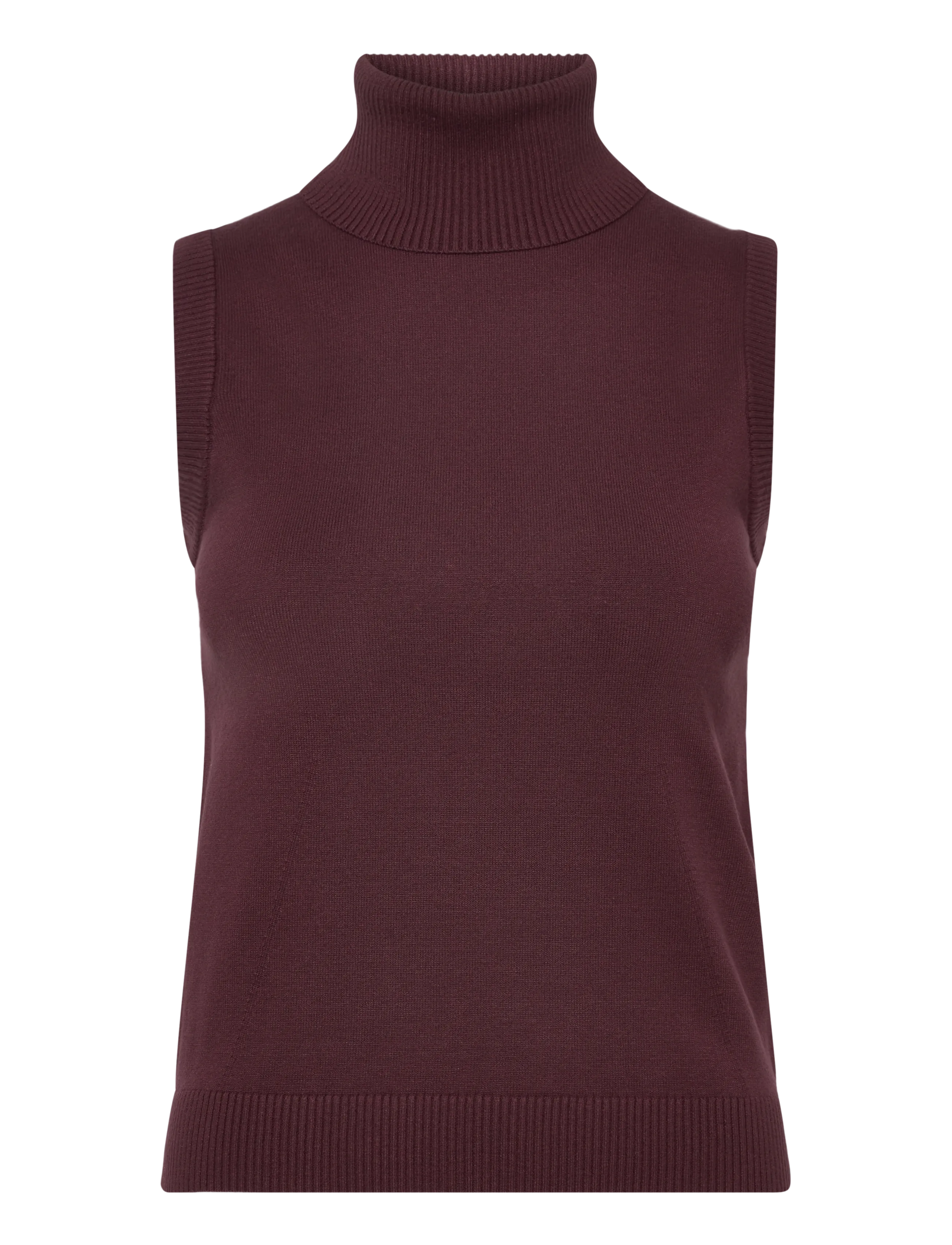 2NDDAY 2Nd Emerald - Viscose Knit Burgundy - XS - Damen