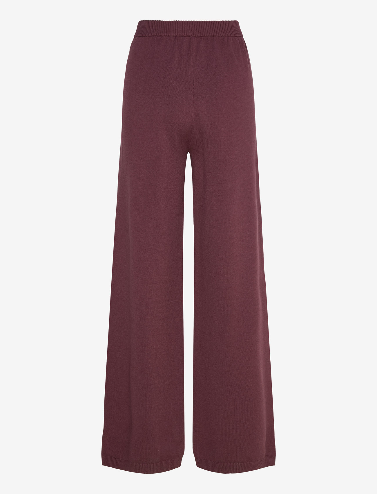 2NDDAY - 2ND Martha - Viscose Knit - wide leg trousers - 09016 catawba grape - 1