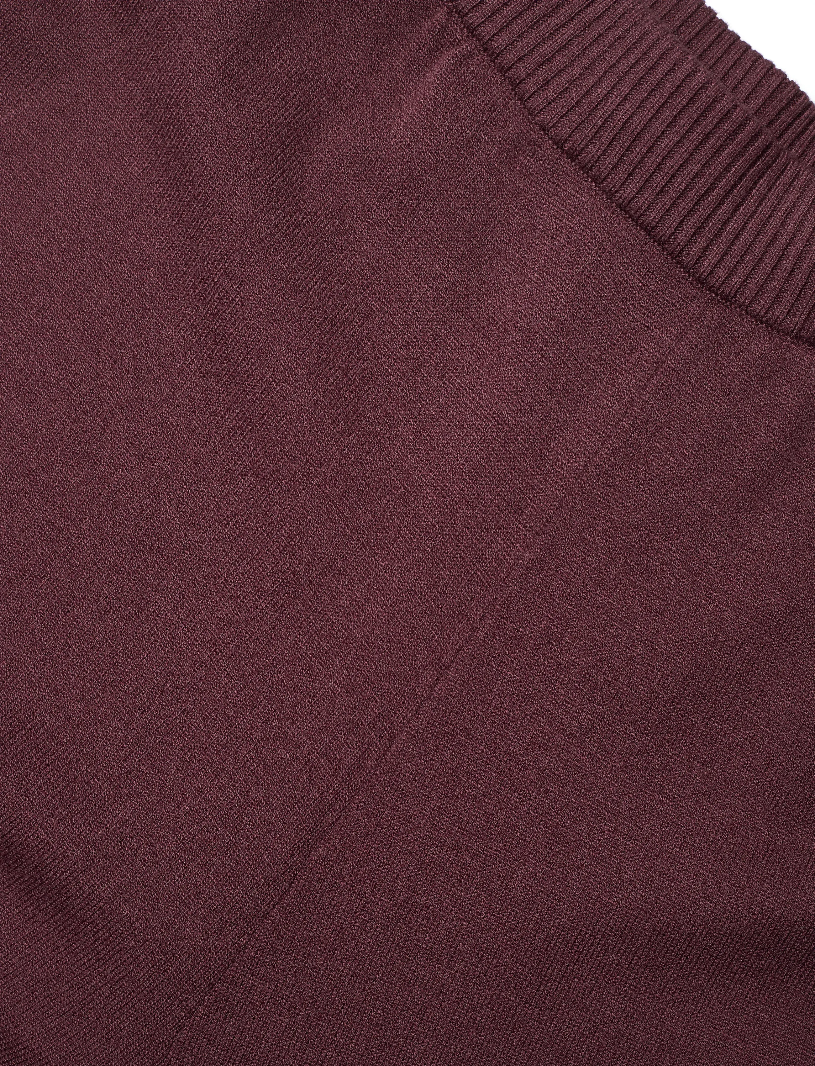 2NDDAY - 2ND Martha - Viscose Knit - wide leg trousers - 09016 catawba grape - 5