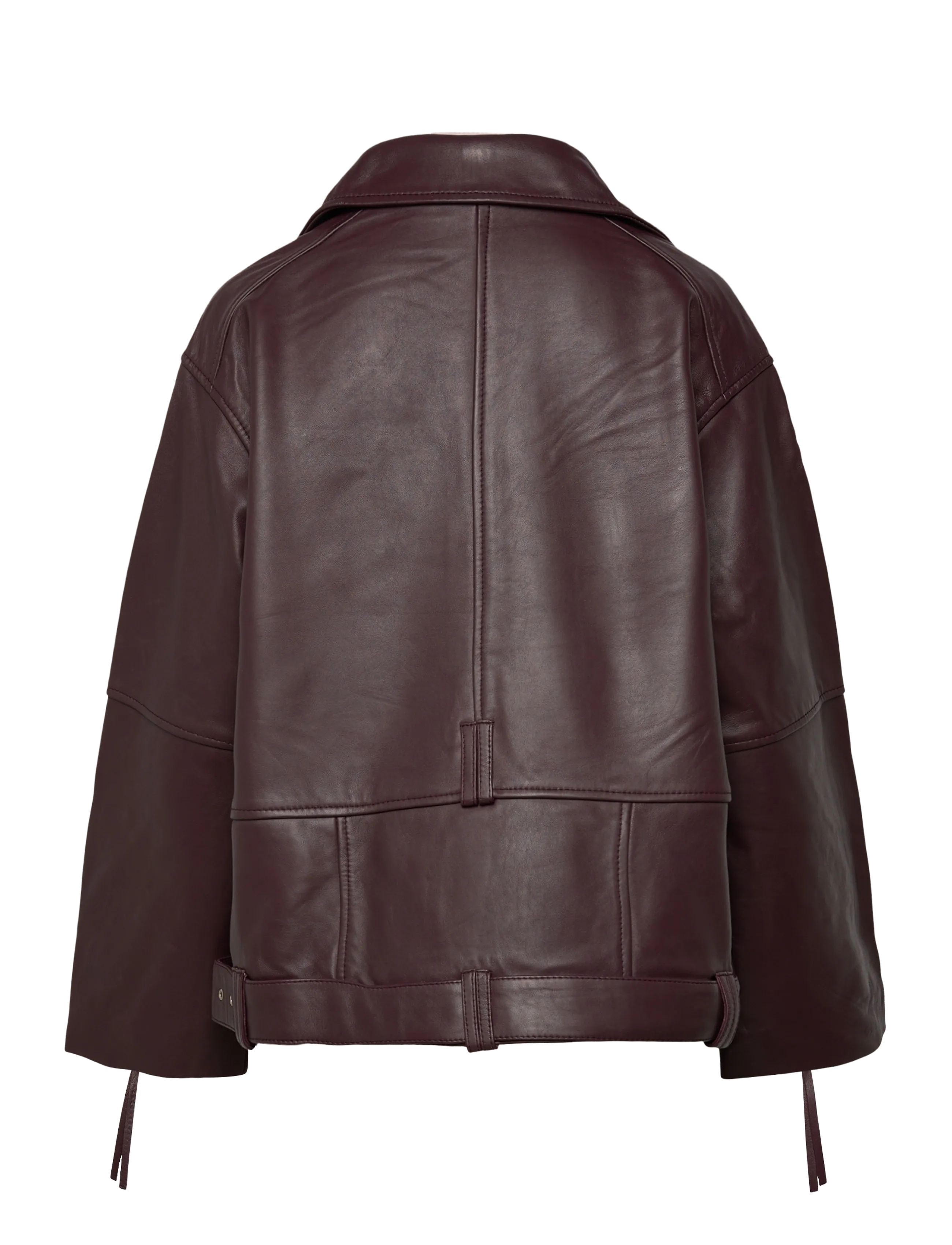 2NDDAY - 2ND Lotus - Fine Leather - frühlingsjacken - catawba grape - 2