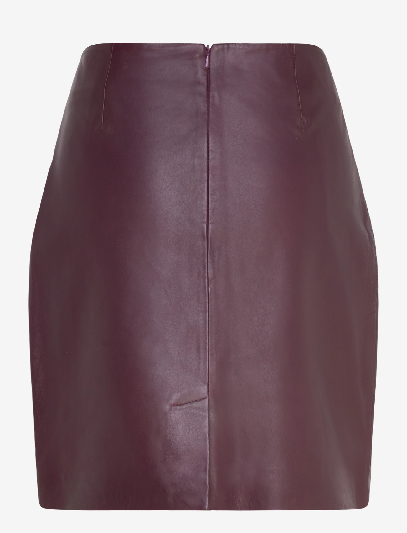 2NDDAY - 2ND Ceciliana - Classic Leather - lædernederdele - catawba grape - 2