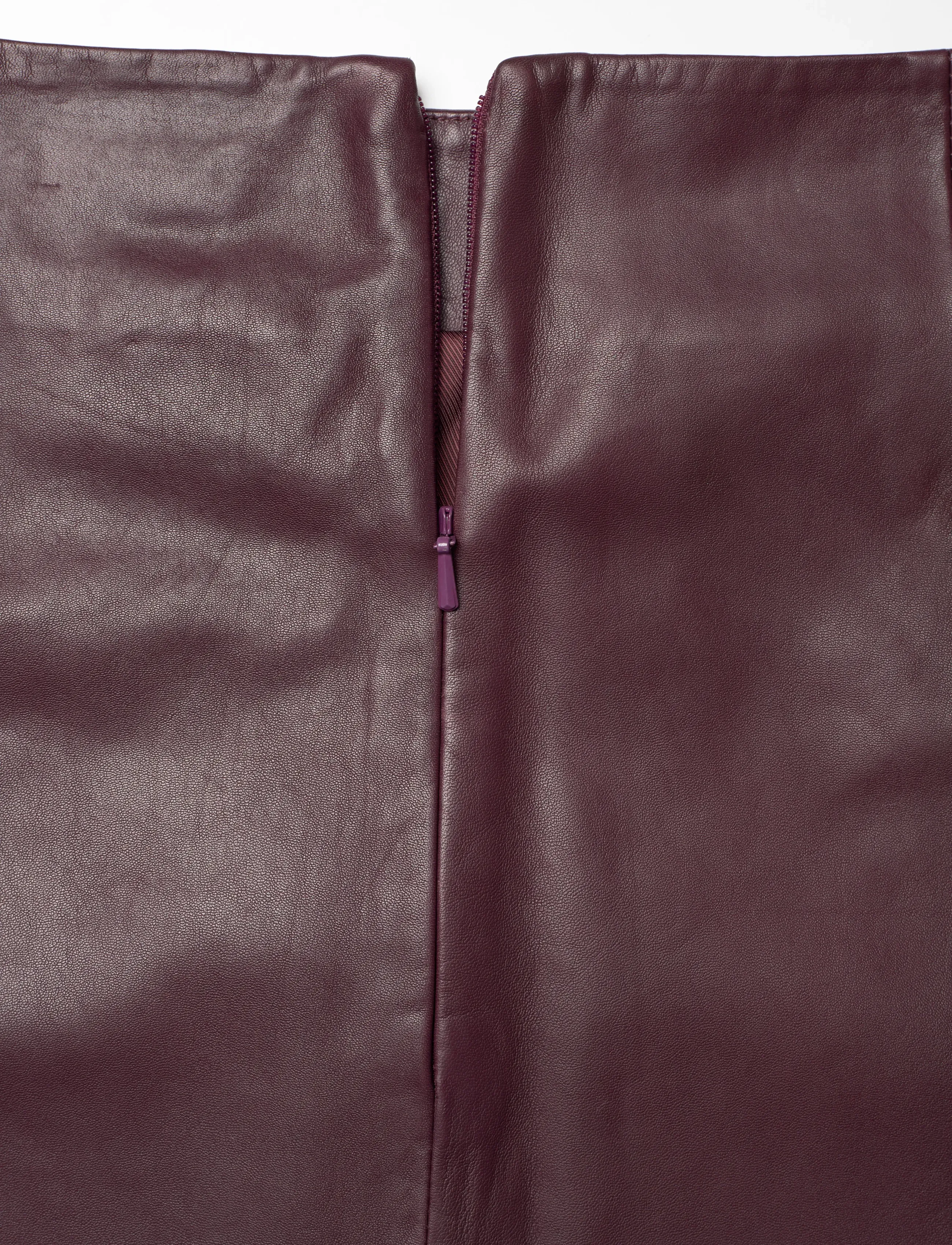 2NDDAY - 2ND Ceciliana - Classic Leather - korta kjolar - catawba grape - 5