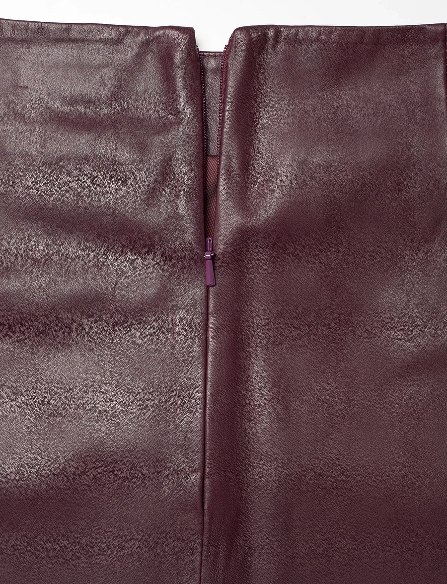 2NDDAY - 2ND Ceciliana - Classic Leather - korta kjolar - catawba grape - 5