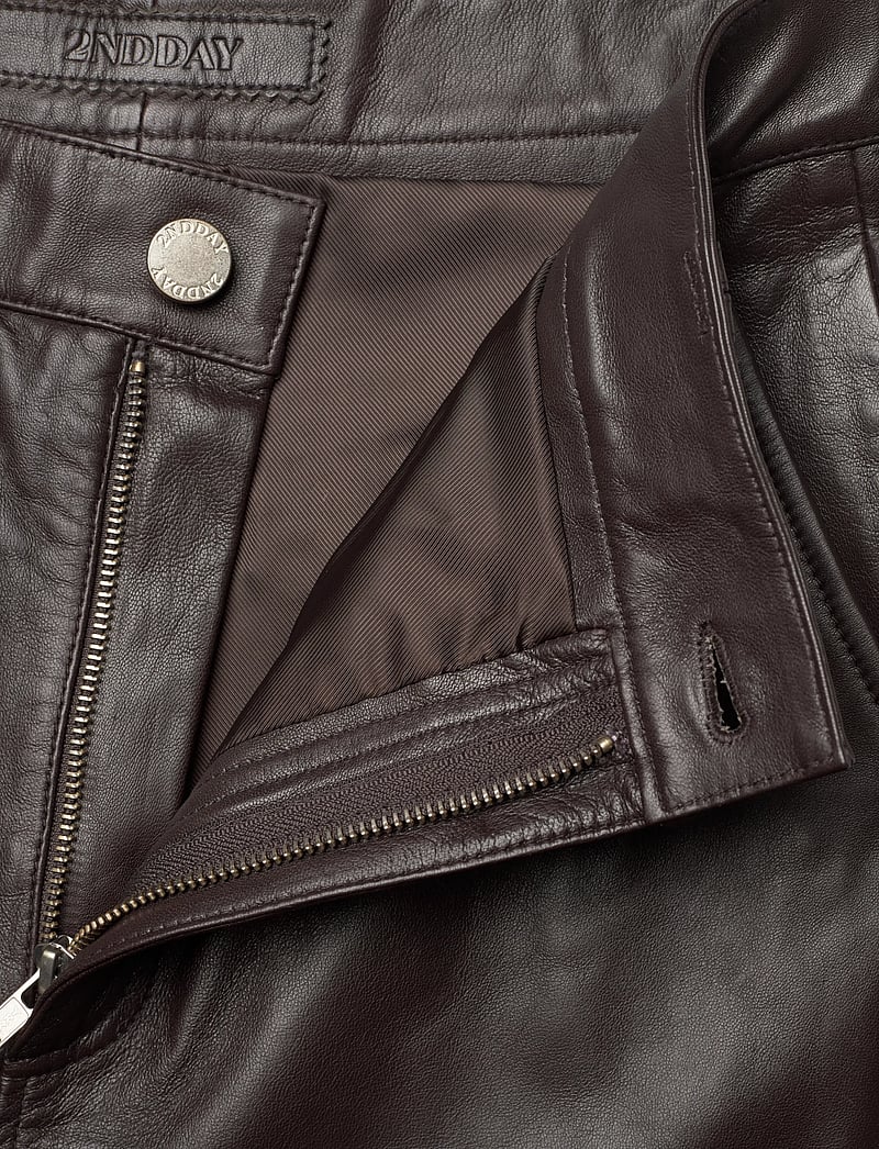 2NDDAY - 2ND Toff - Fine leather - lederhosen - 191110 chocolate plum - 3