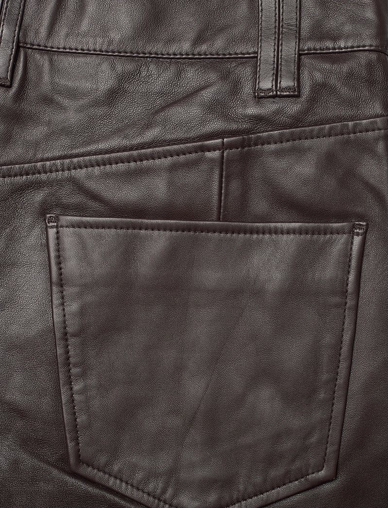 2NDDAY - 2ND Toff - Fine leather - lederhosen - 191110 chocolate plum - 4