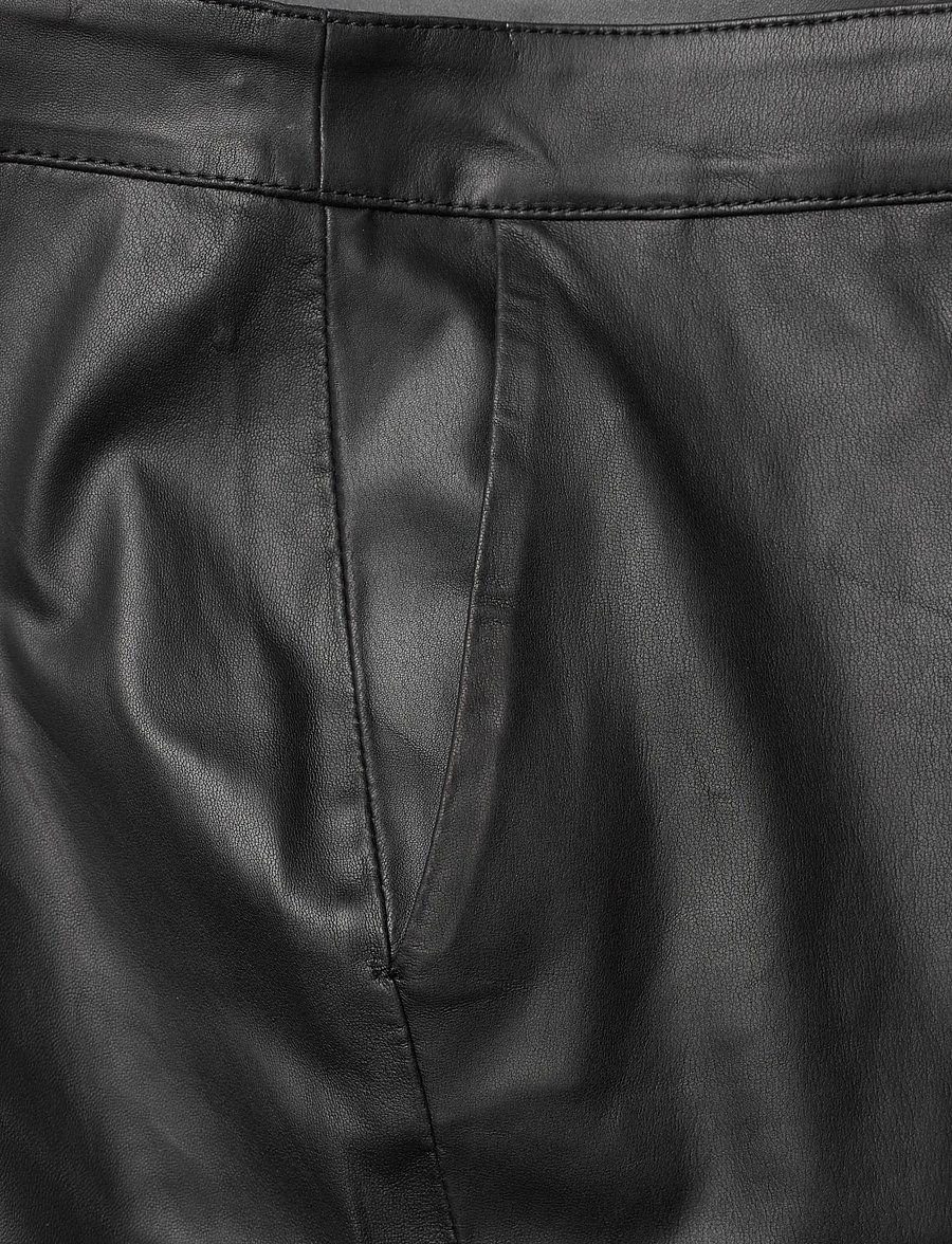 2NDDAY - 2ND Leya - Refined Stretch Leather - skinnbyxor - black - 5