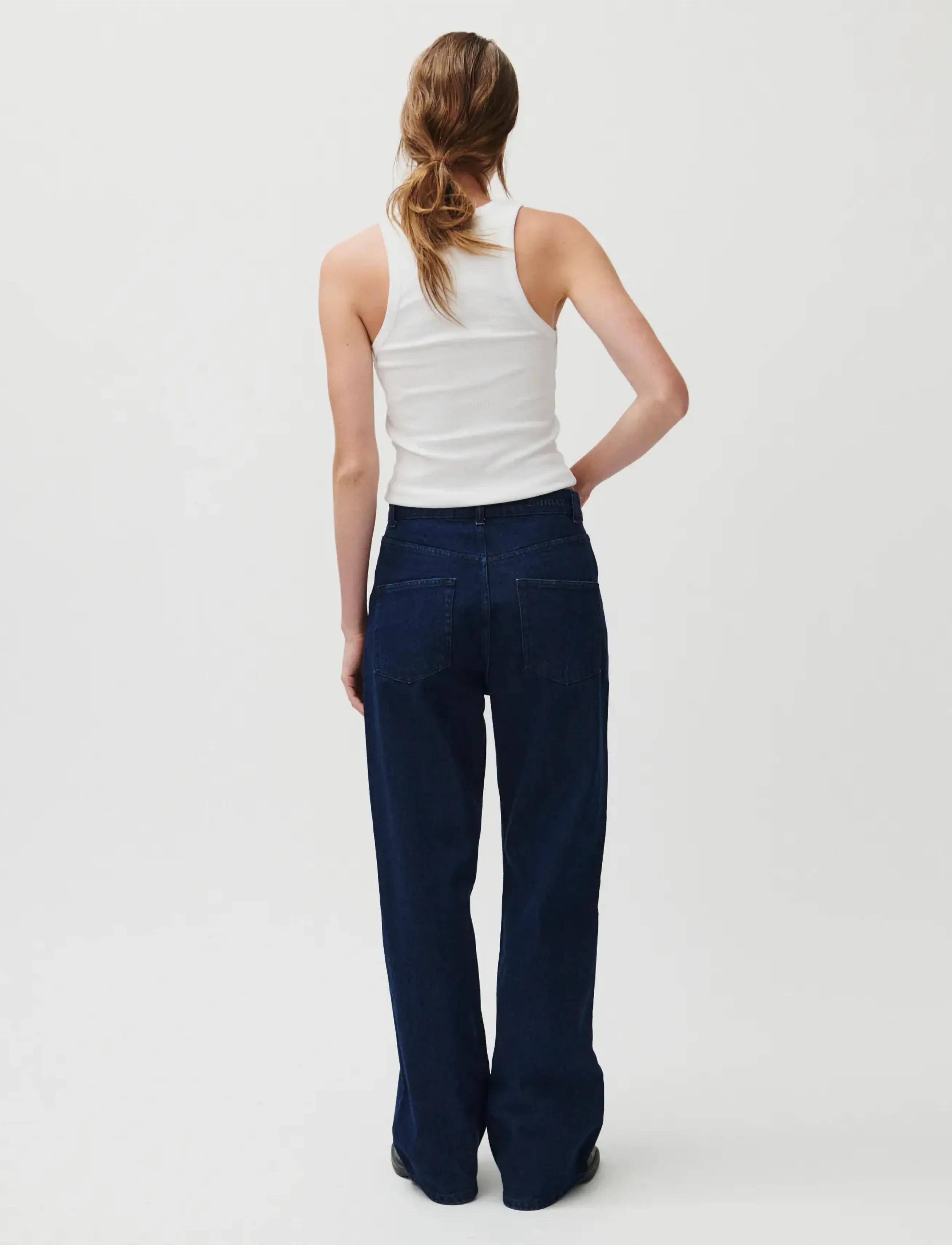 2NDDAY 2Nd Rode - Cold Blue Denim, 26, Navy, Jeans > Vidde, Dame