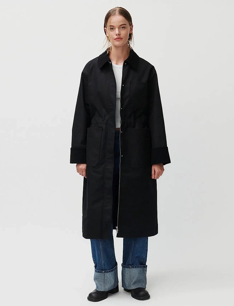 2NDDAY - 2ND Brucen - Firm Cotton - tunna kappor - black - 0