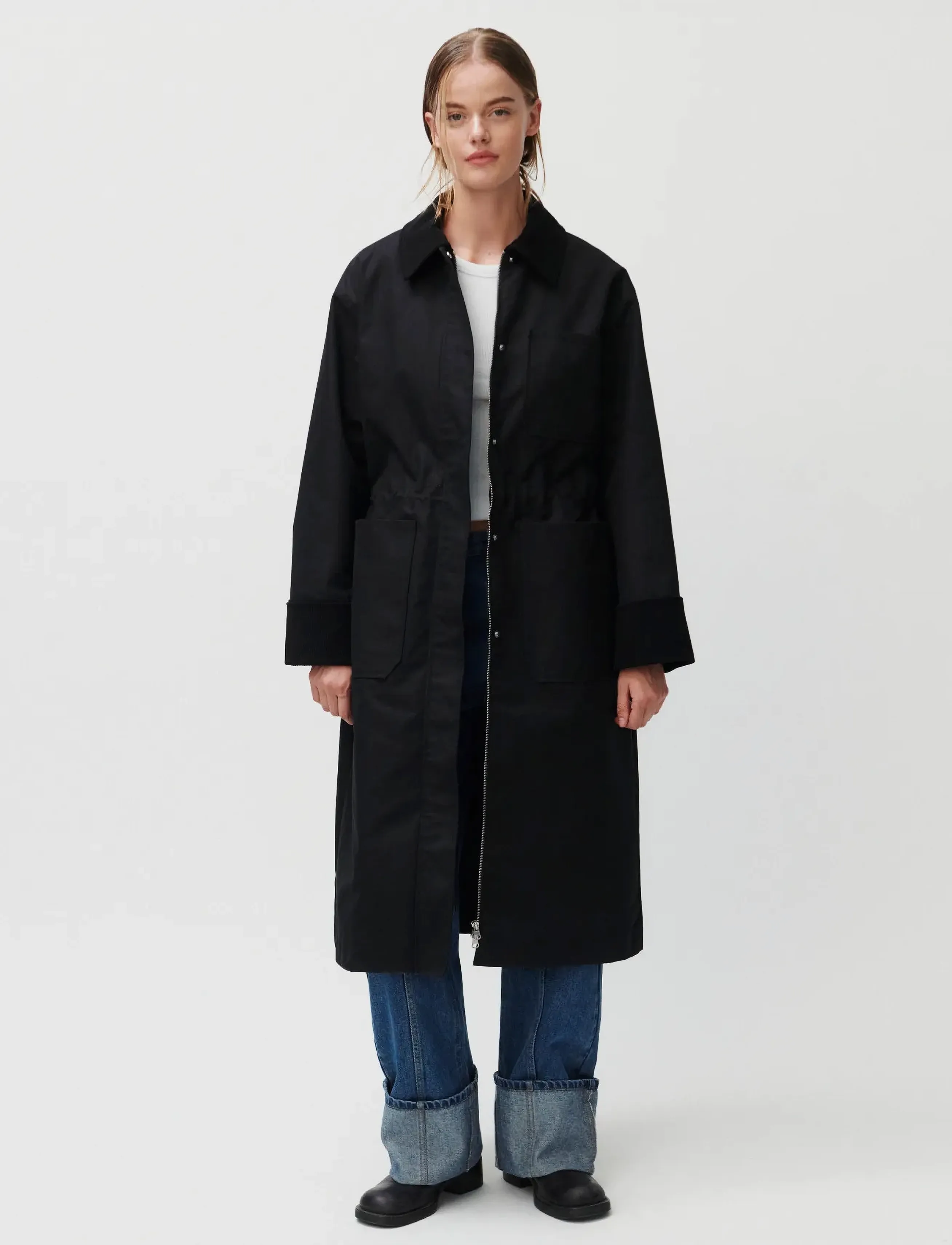 2NDDAY 2ND Brucen - Firm Cotton - Frakker - BLACK / black