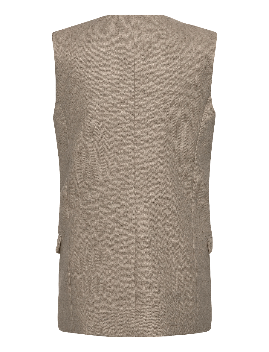 2NDDAY - 2ND Jules - Herringbone suiting - westen - string - 1