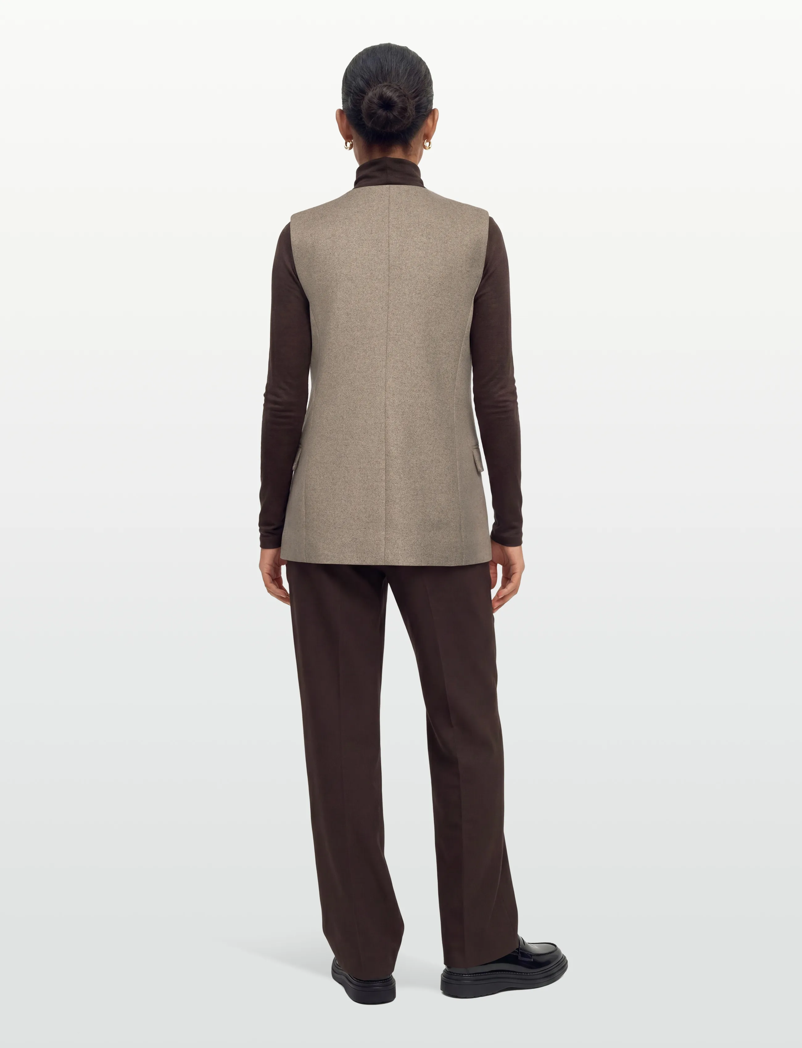 2NDDAY - 2ND Jules - Herringbone suiting - festtøj til outletpriser - string - 4
