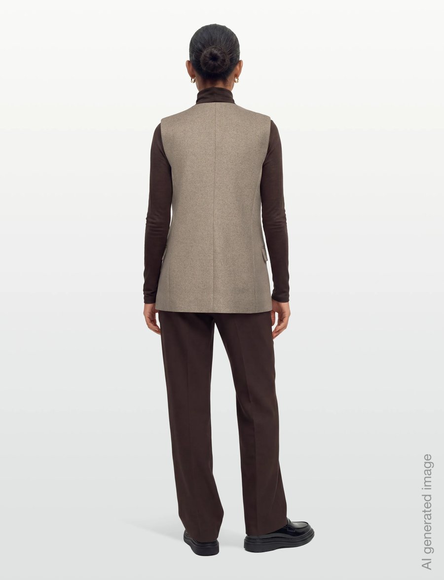 2NDDAY - 2ND Jules - Herringbone suiting - kostymvästar - string - 4