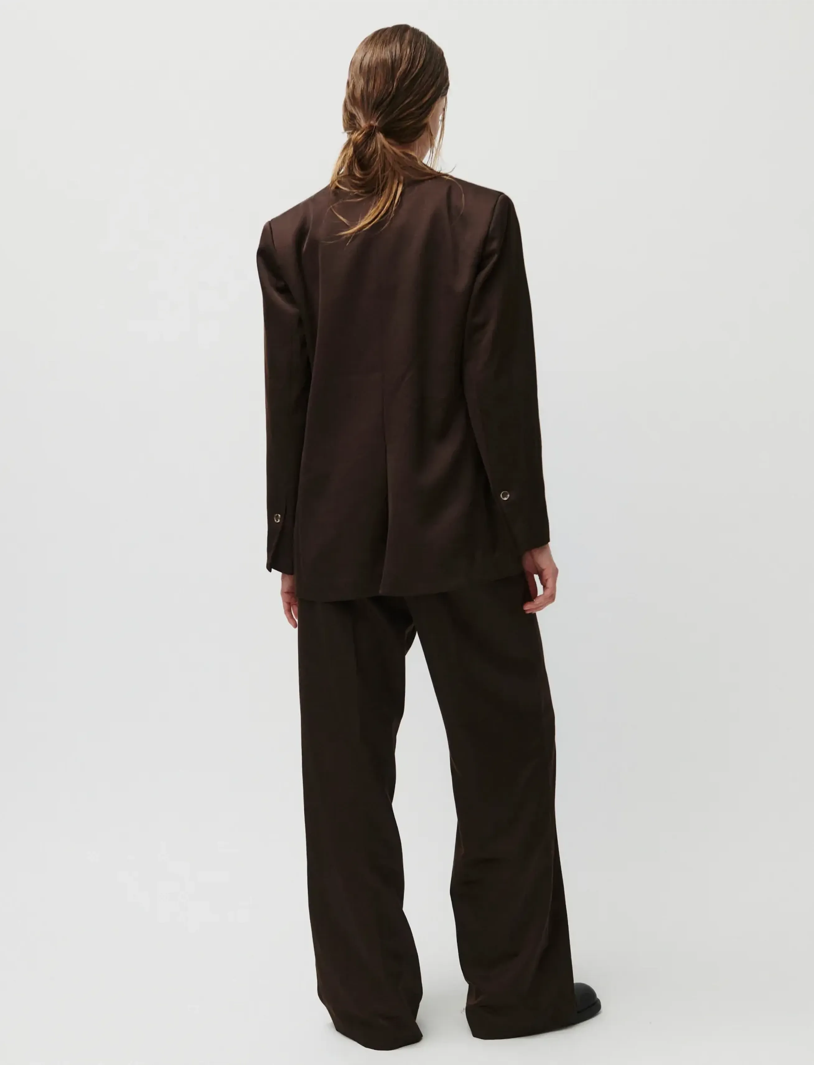 2NDDAY - 2ND Harrum - Shiny suiting - einreihige blazer - 191016 java - 3