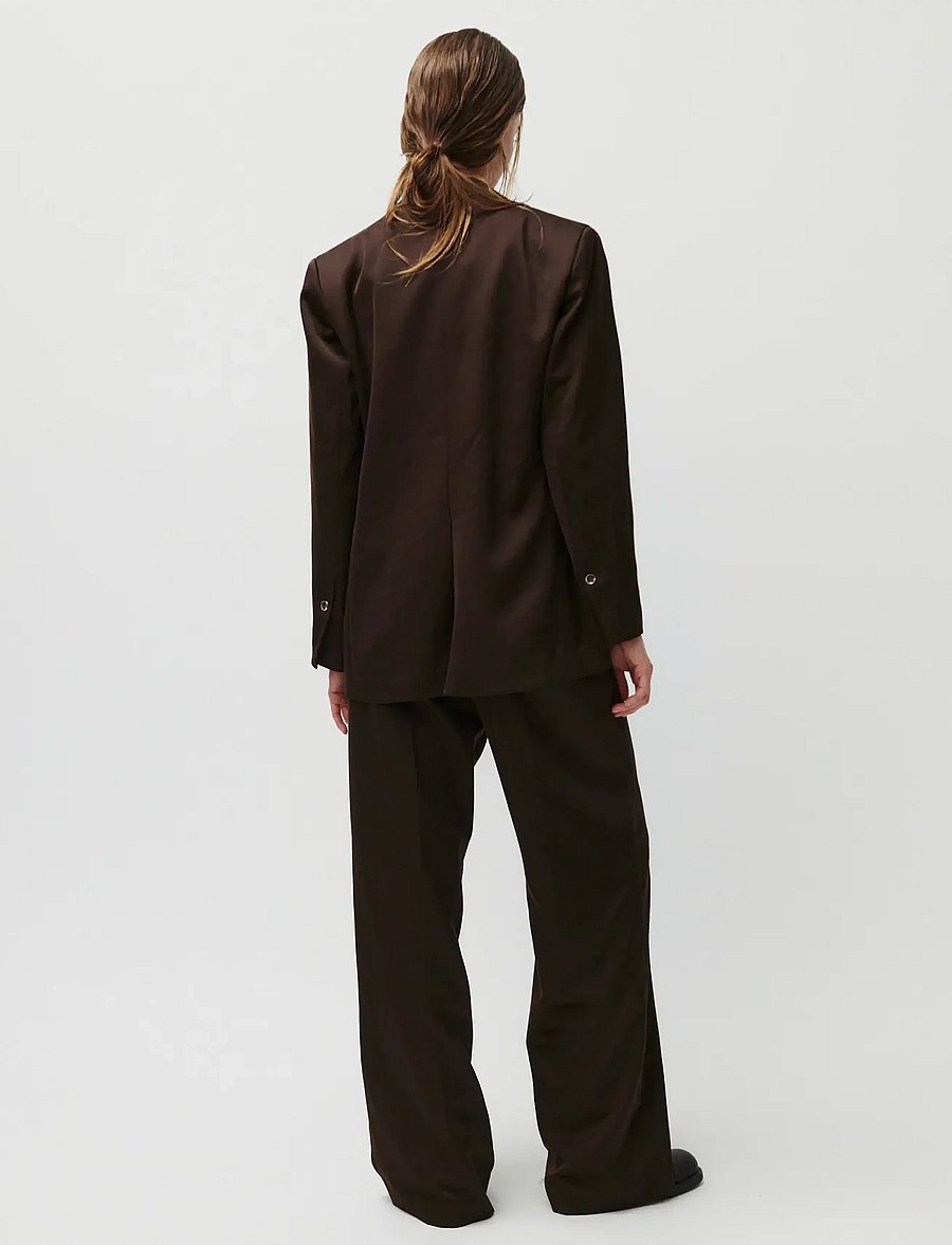 2NDDAY - 2ND Harrum - Shiny suiting - einreihige blazer - 191016 java - 3