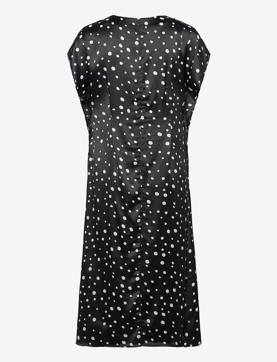 2NDDAY - 2ND Patrice - Heavy Satin - robes midi - 420155 white polka dot - 2