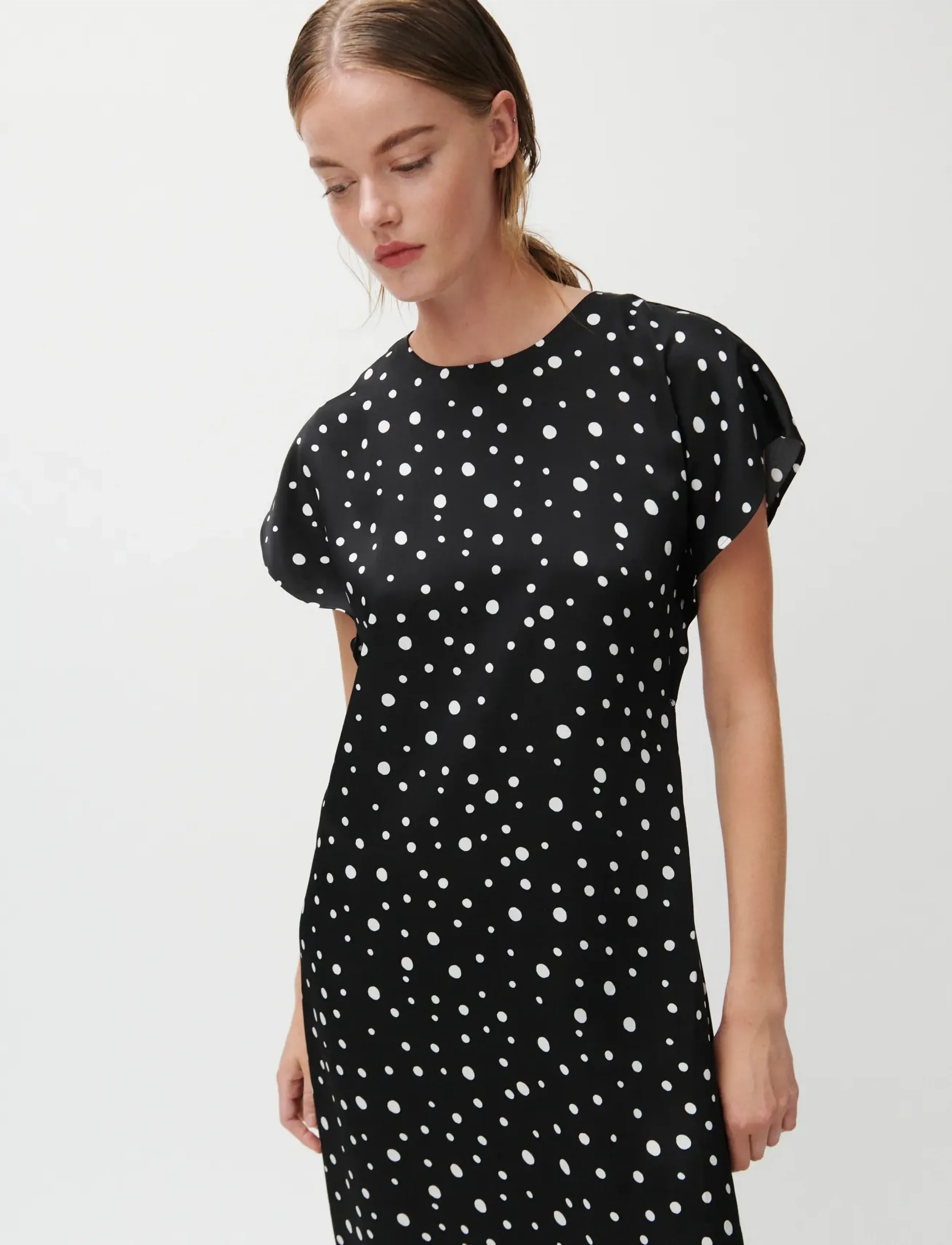 2NDDAY 2ND Patrice - Heavy Satin -  - 420155 WHITE POLKA DOT / black